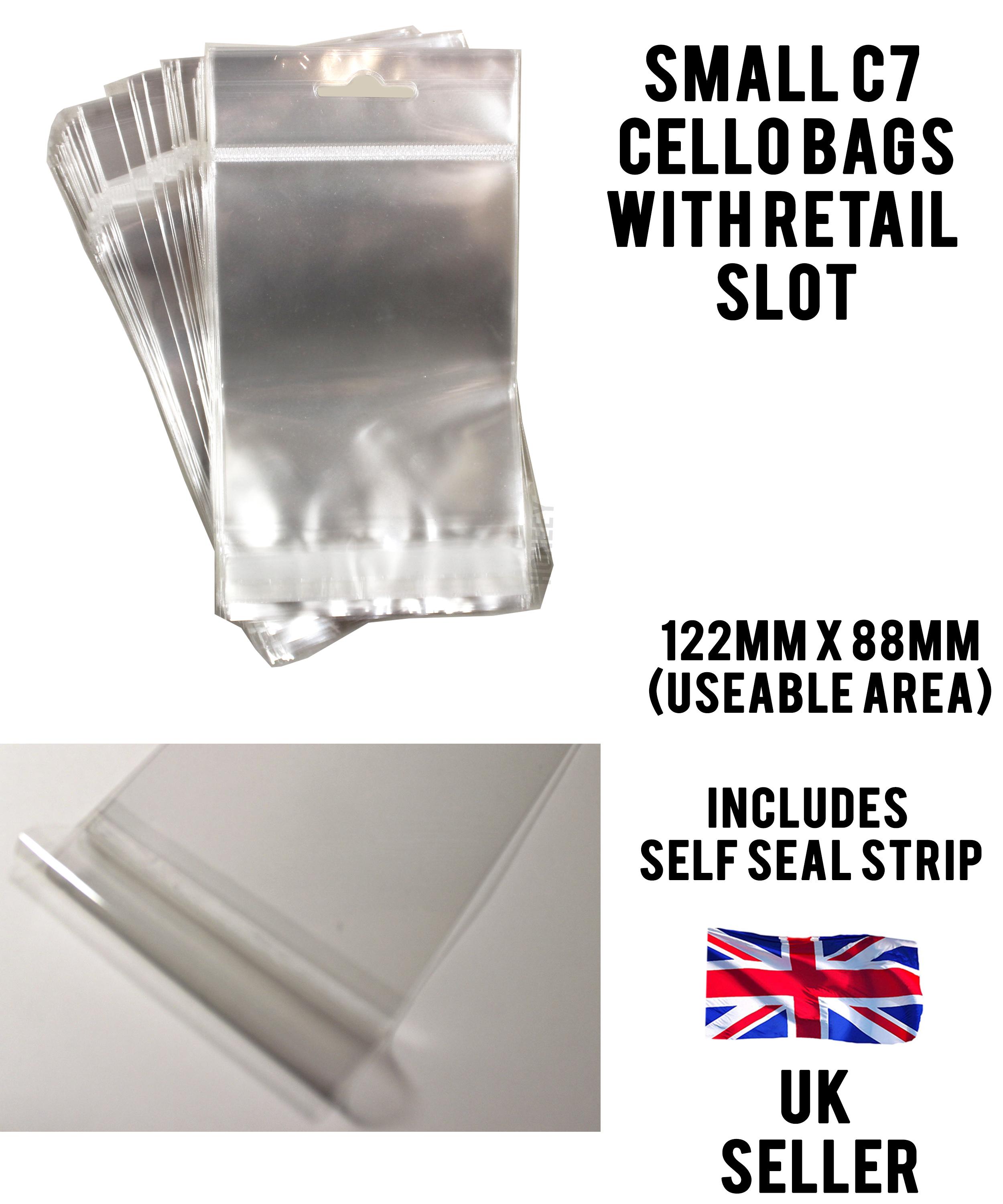C7 Cello Slot Bag cover with information