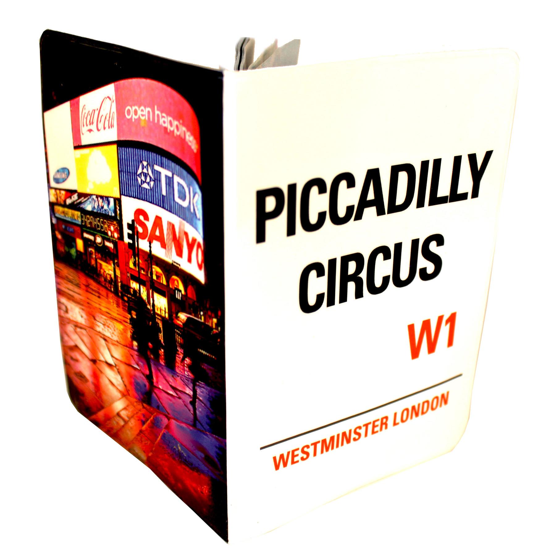 Piccadilly Circus Passport Cover