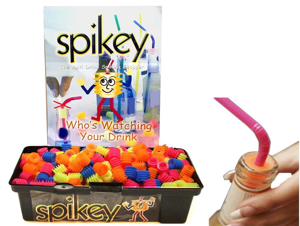 SPIKEY BOTTLE STOPPERS - PROTECT FROM DRINK SPIKINGWe are the Manufacturer / Distributor of Spikey|Click to shop