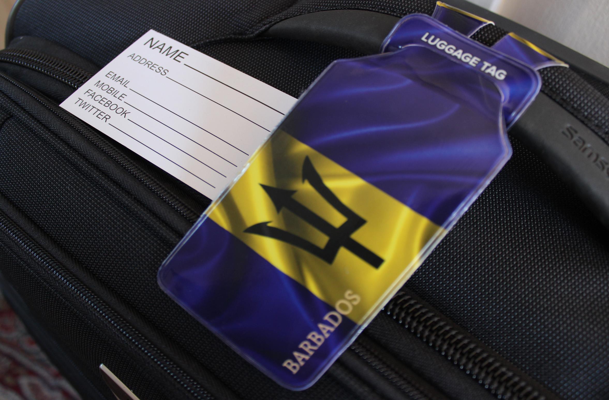 Barbados Luggage Tag