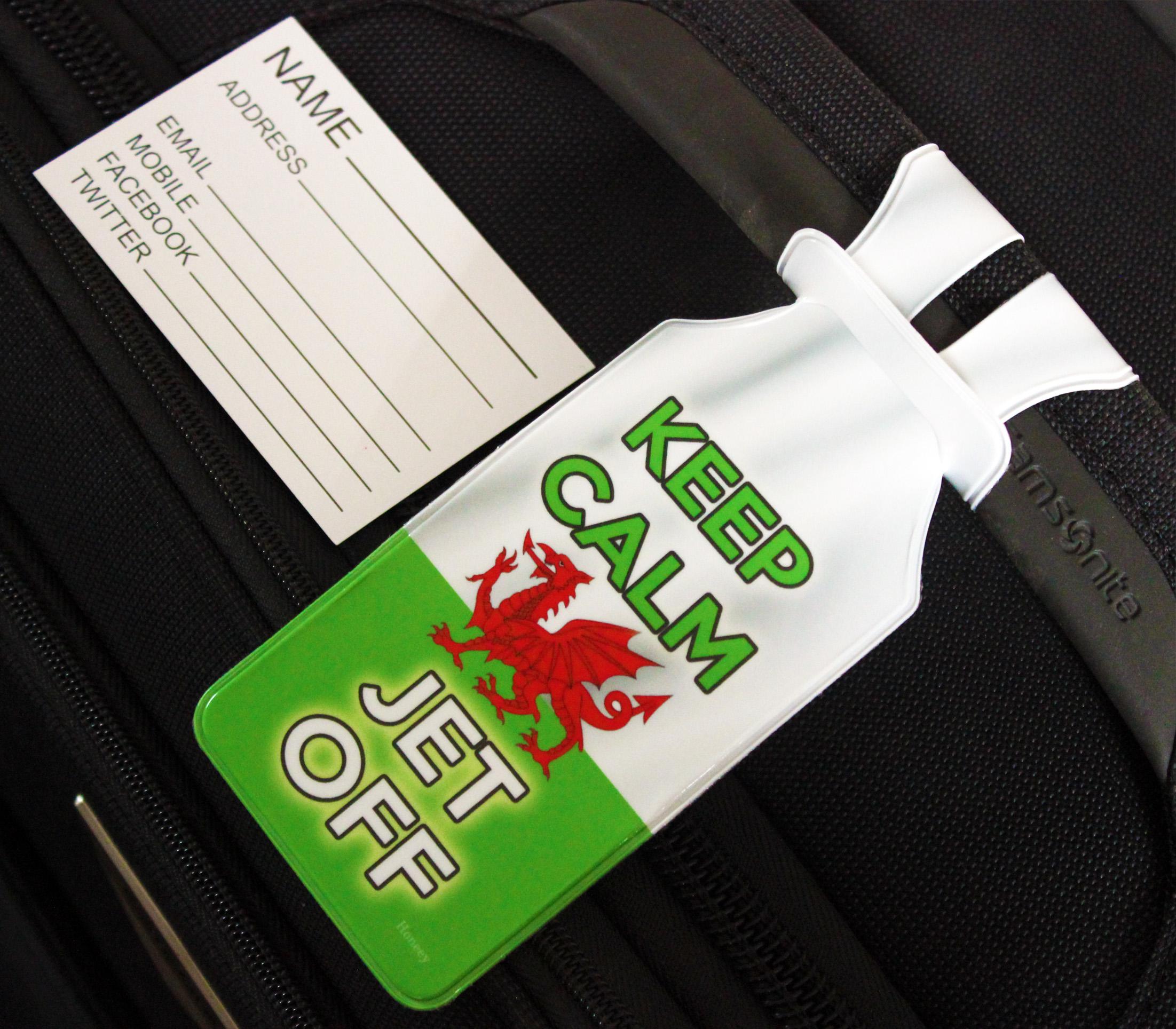 Wales Oneloop Luggage Tag