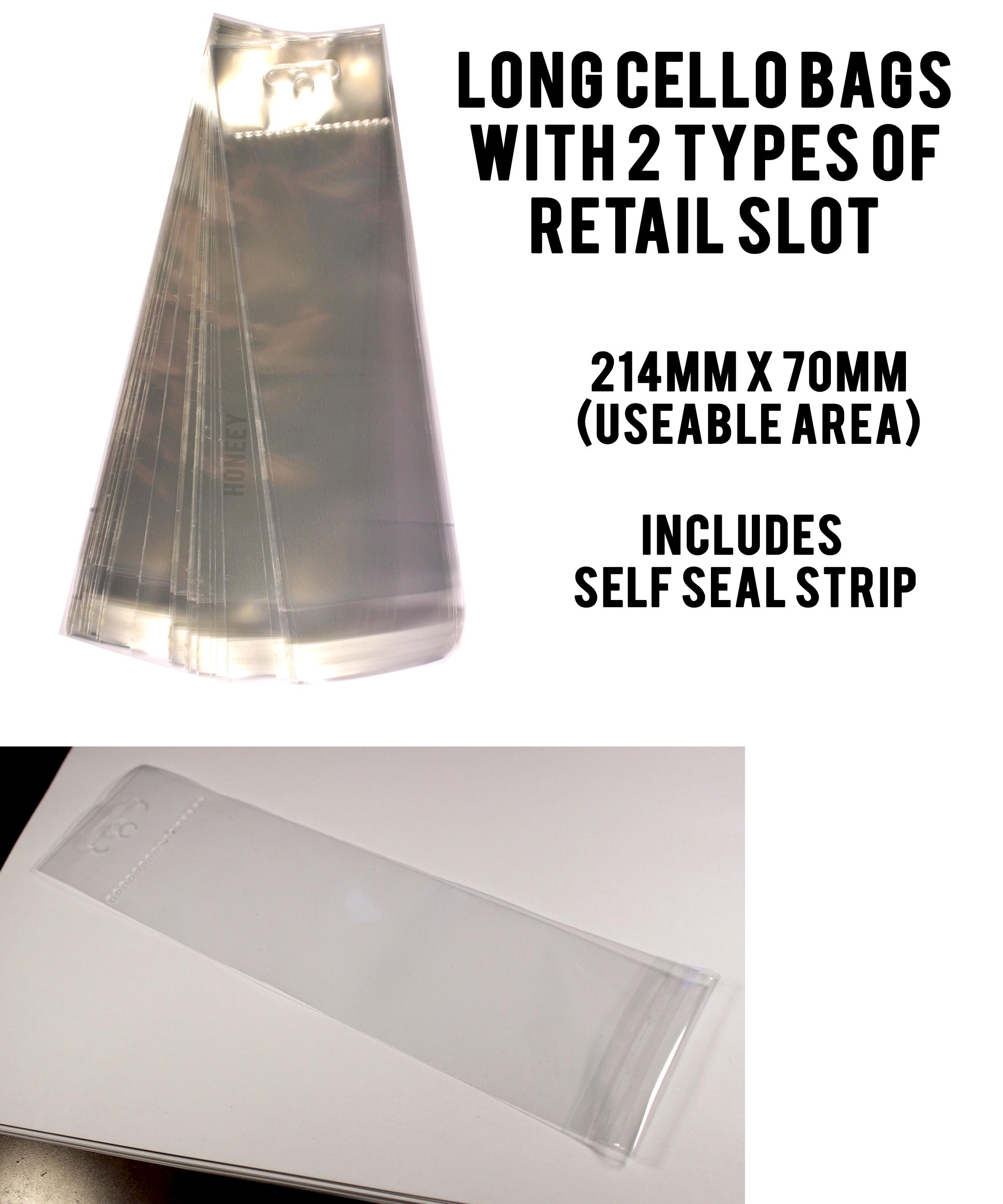Long Cello Bags cover with information