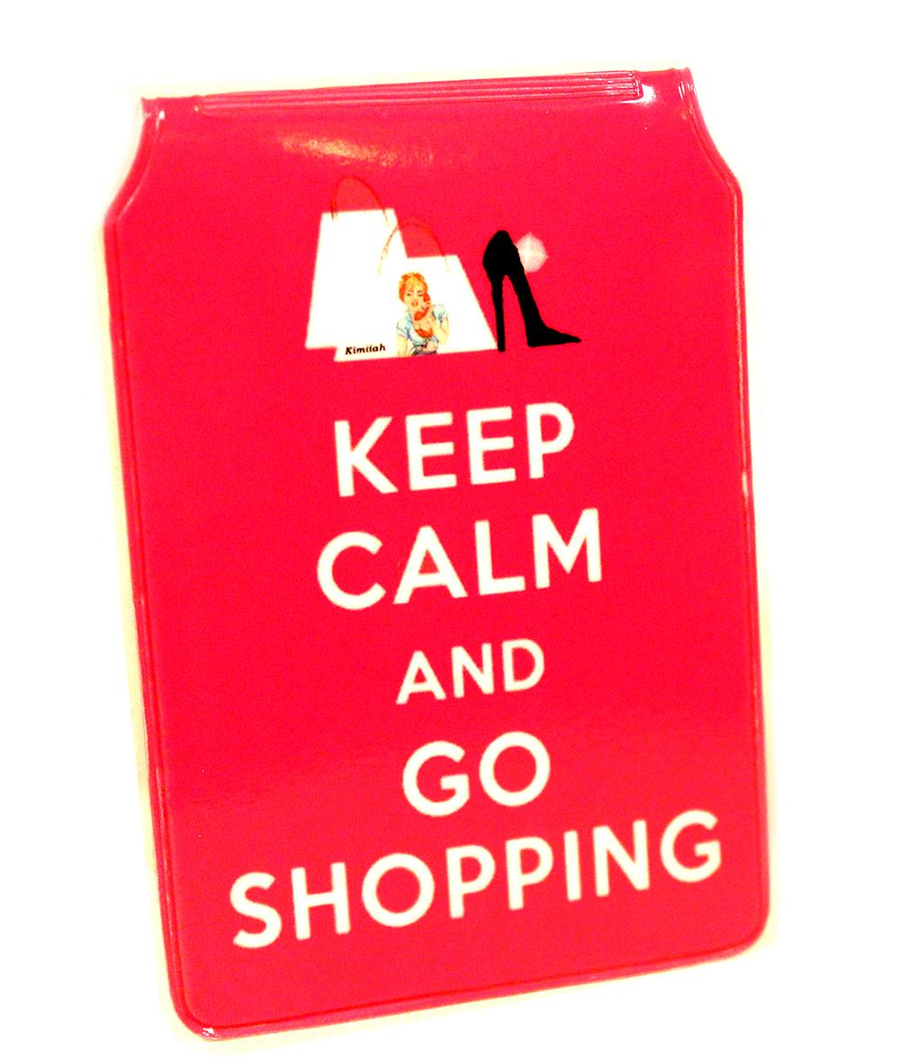 Keep Calm Go Shopping Wallet Other Half