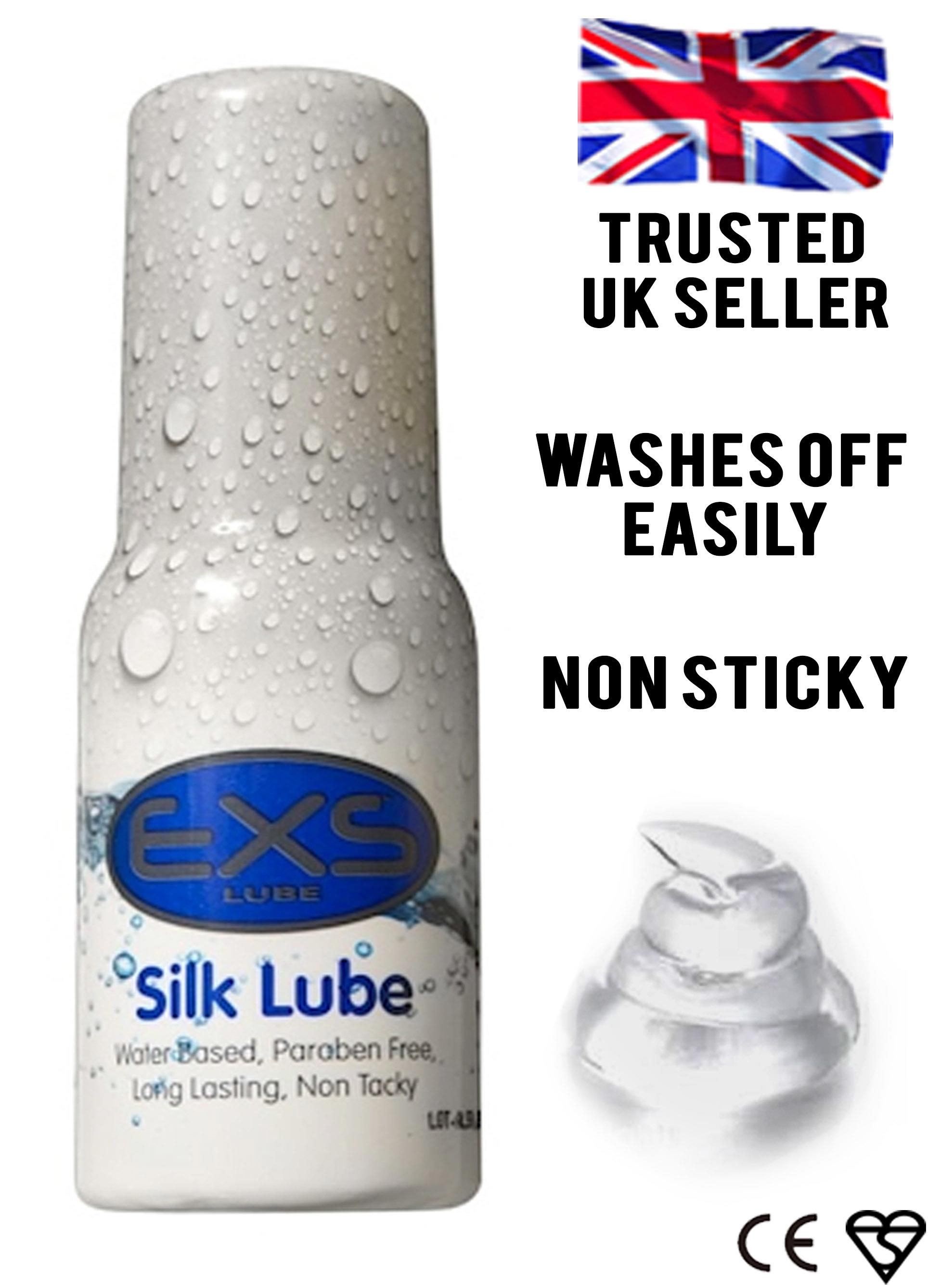 EXS Silk Lube Bottle 50ml with information