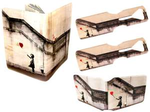 BANKSY TELEPHONE BOX TRIO TRAVEL CREDIT CARD WALLET PASSPORT COVER LUGGAGE TAGS