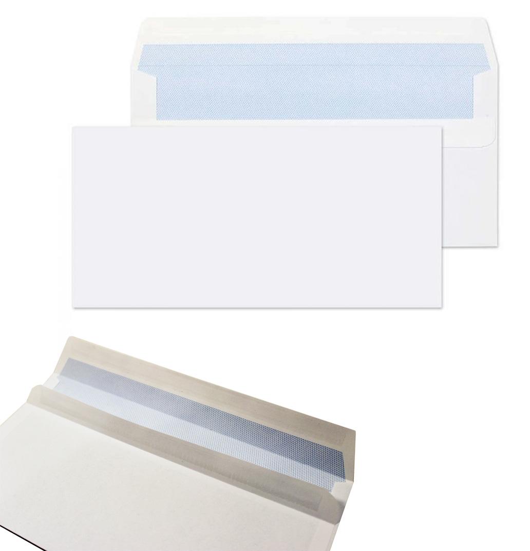 DL Envelope cover with flap open