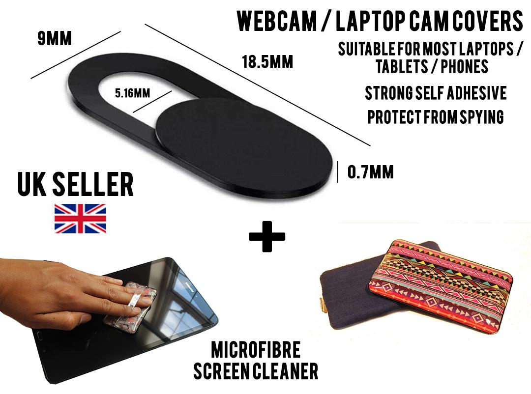 webcam cover and aztec laptop cleaner