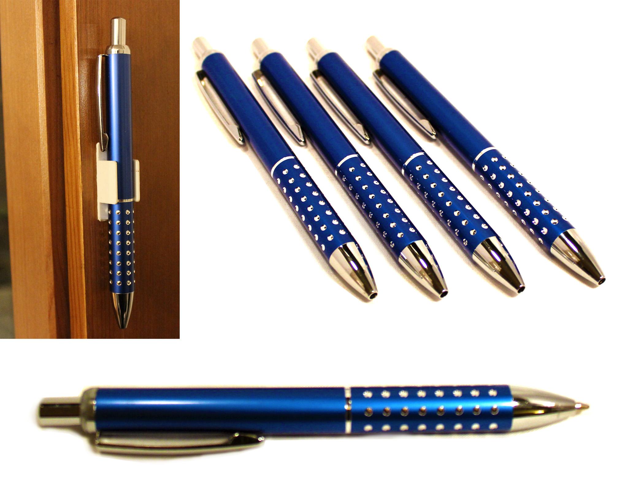 carnival blue and in pen clip