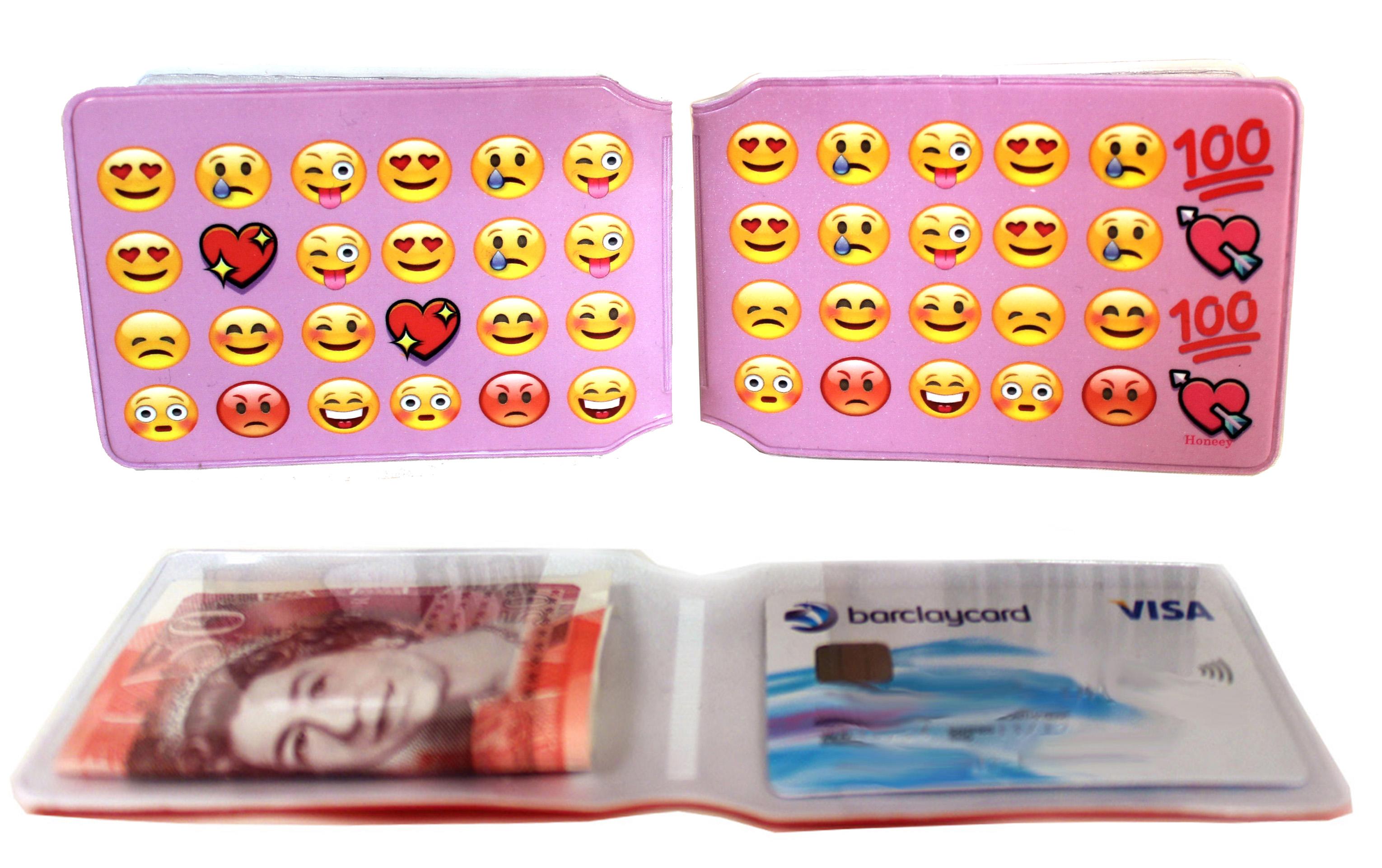 Pink Emoji Wallet