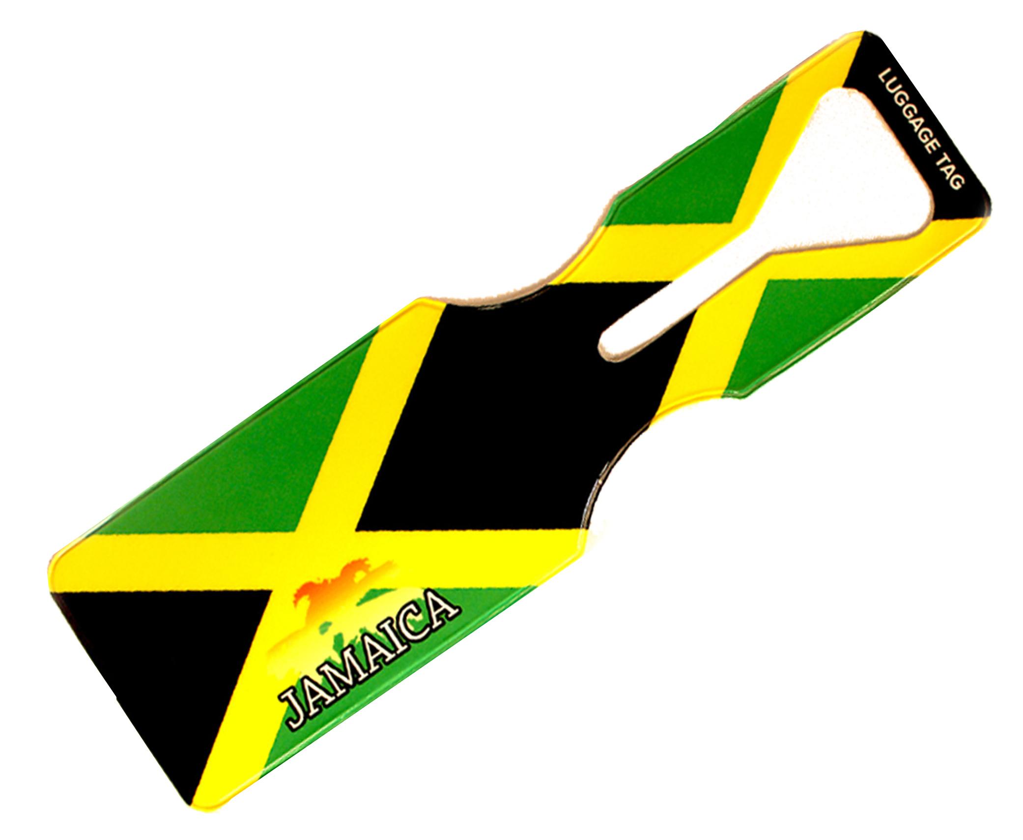 Jamaica Luggage Tag flat