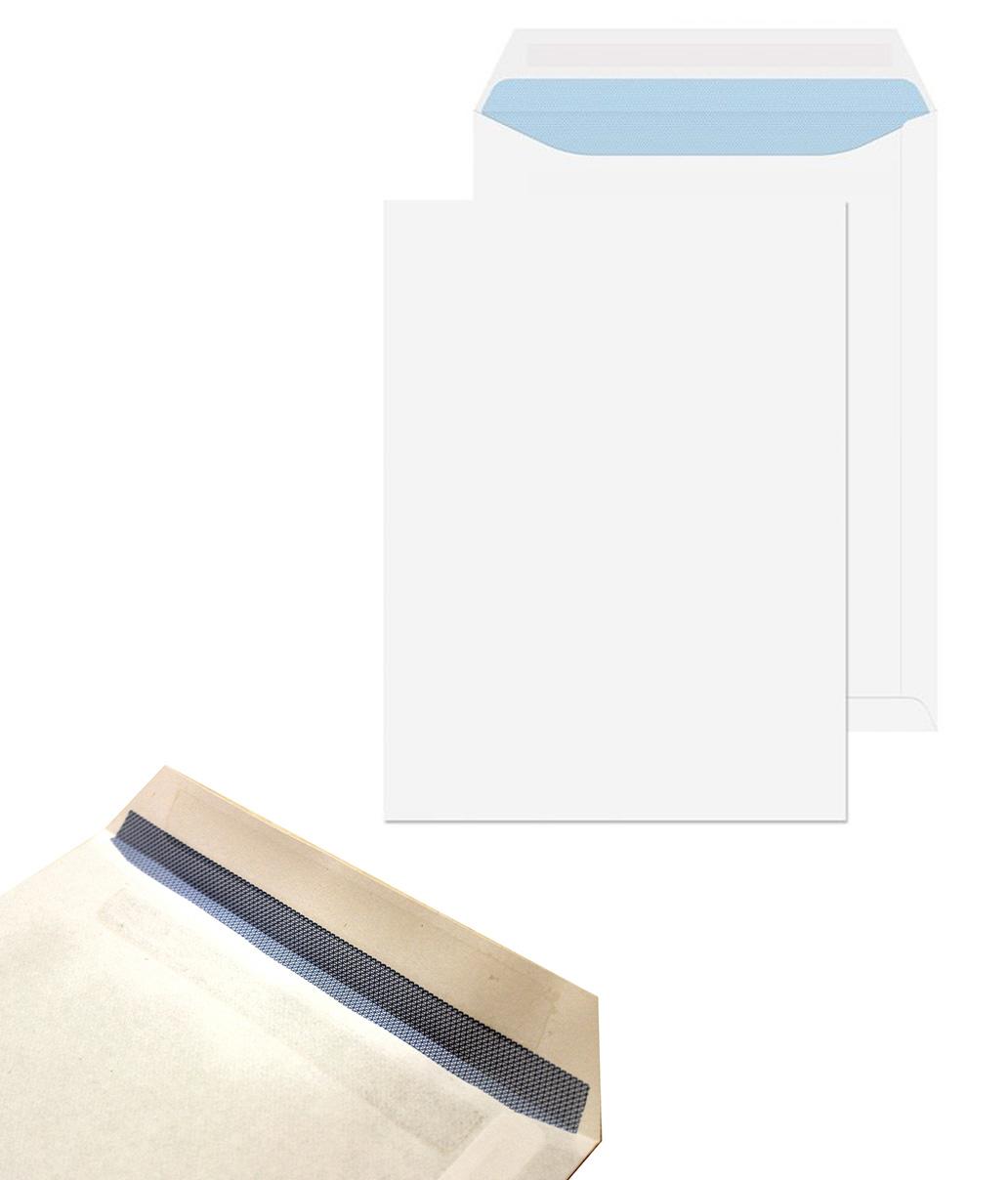C4 Envelope cover with flap open