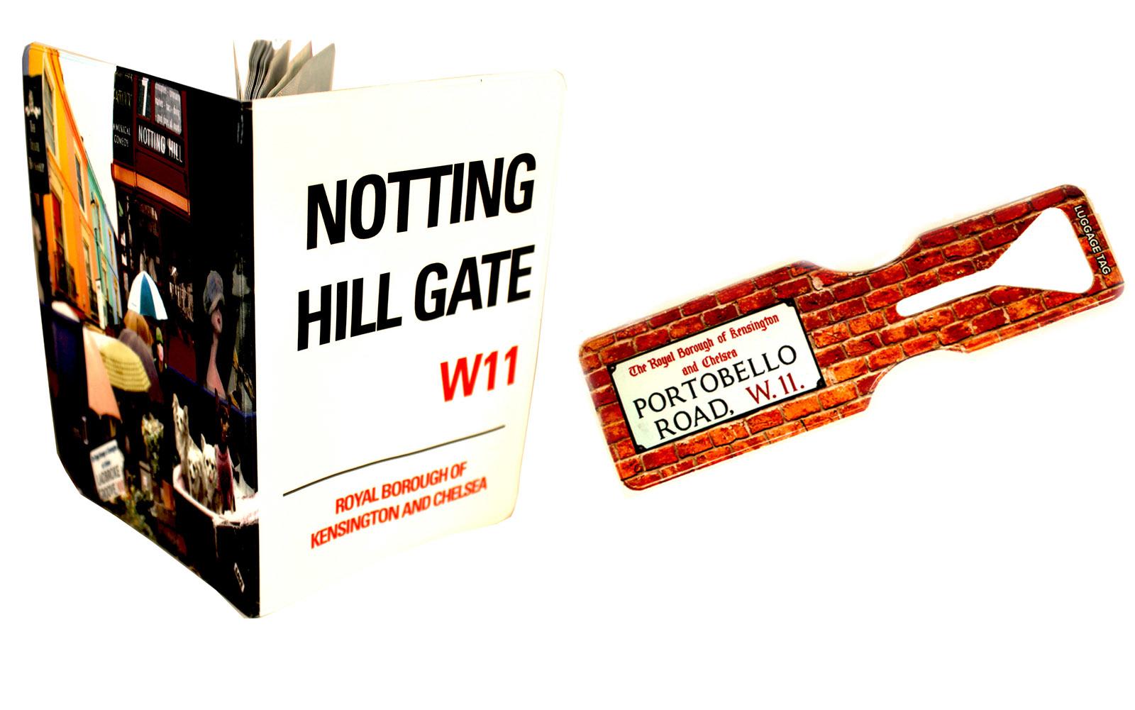 Notting Hill / Portobello Passport Cover and Luggage Tag Set