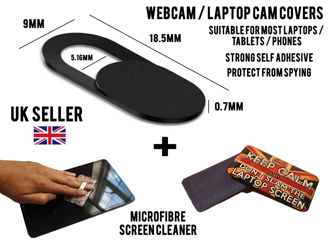 webcam cover and keep calm laptop cleaner