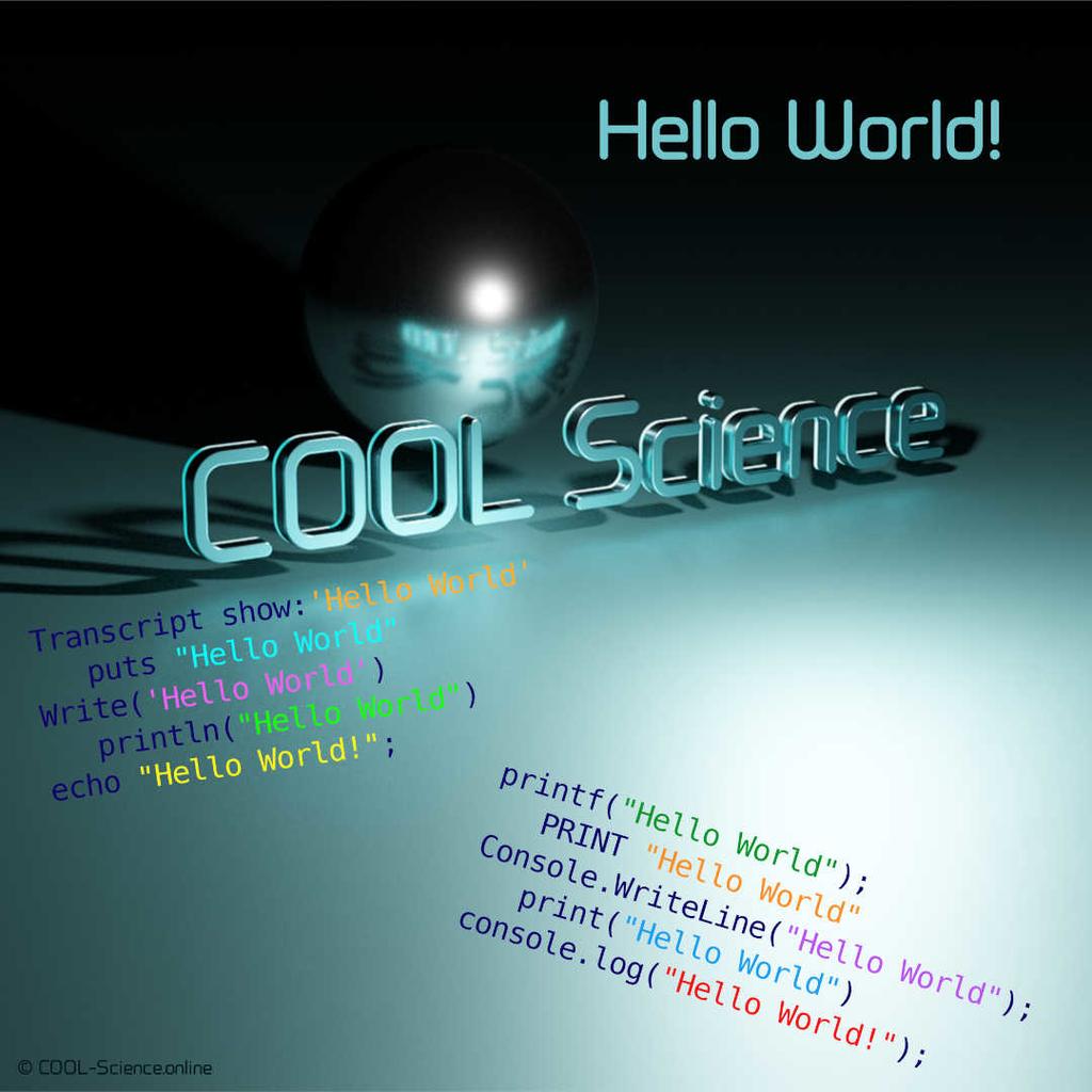 Computer Programming: Hello World!