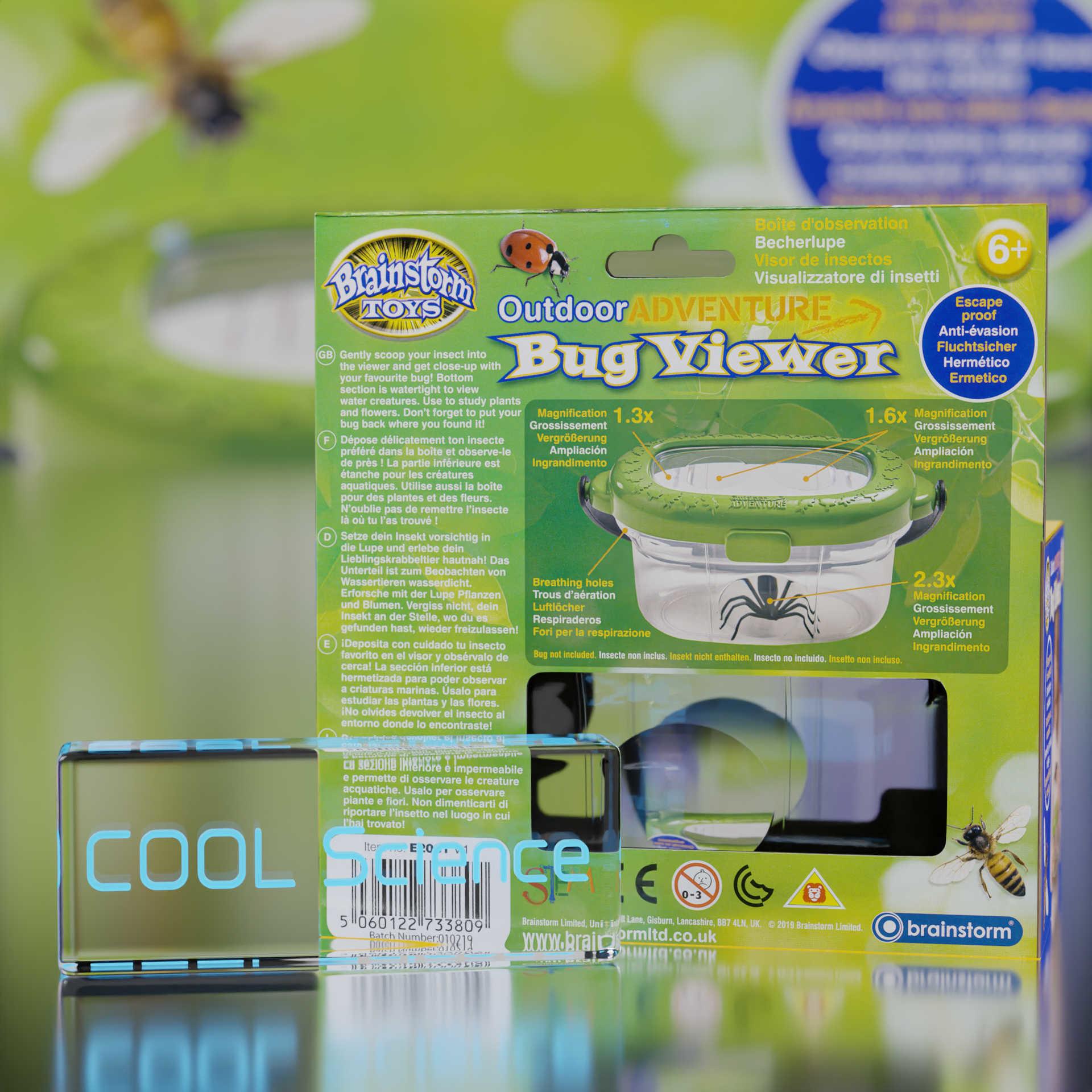 Back View of the Brainstorm Outdoor Adventure Bug Viewer box