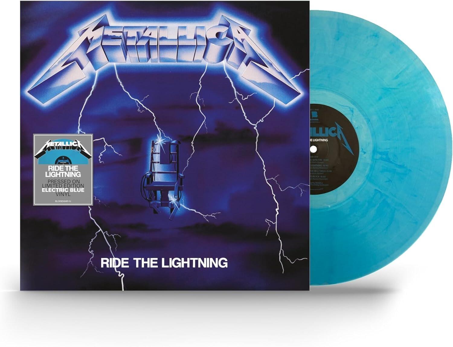Pre Order Metallica Ride The Lightning Coloured Vinyl Lp