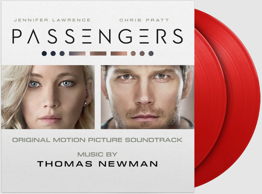 PASSENGERS - Original Motion Picture Soundtrack - Double Red Vinyl LP - Limited /Numbered