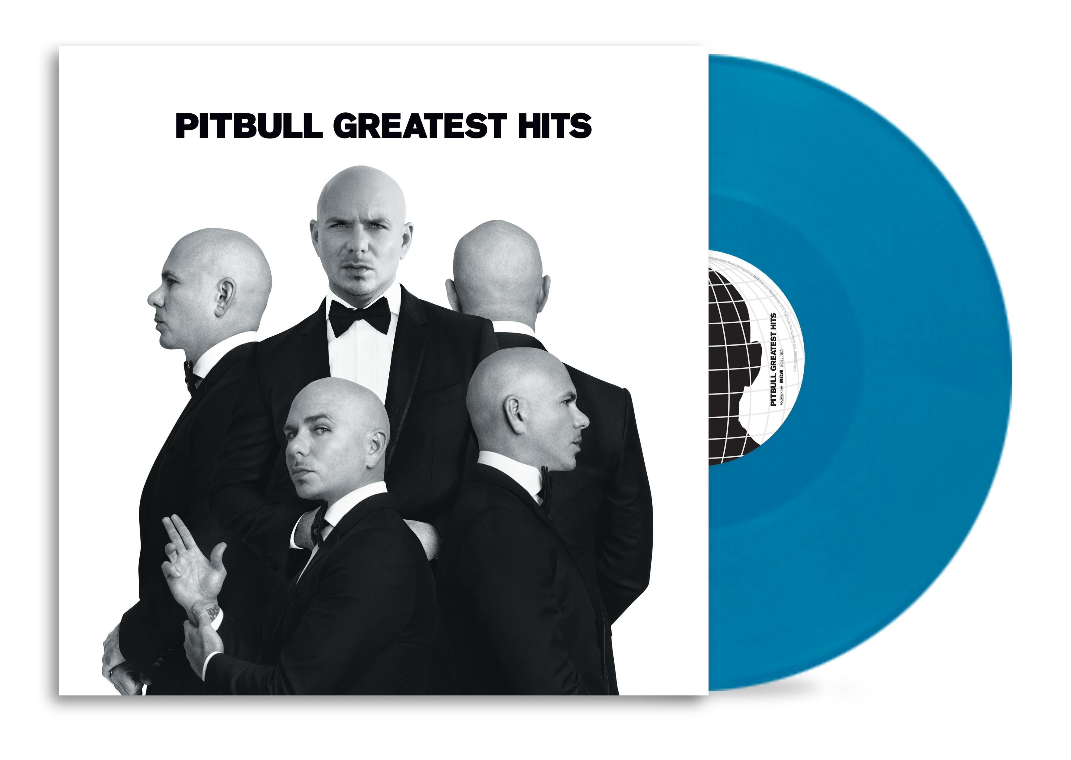 PITBULL - Greatest Hits - Blue Vinyl LP