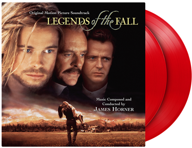 **PRE-ORDER** LEGENDS OF THE FALL - Original Motion Picture Soundtrack - Double Red Vinyl LP - Limited Numbered Edition