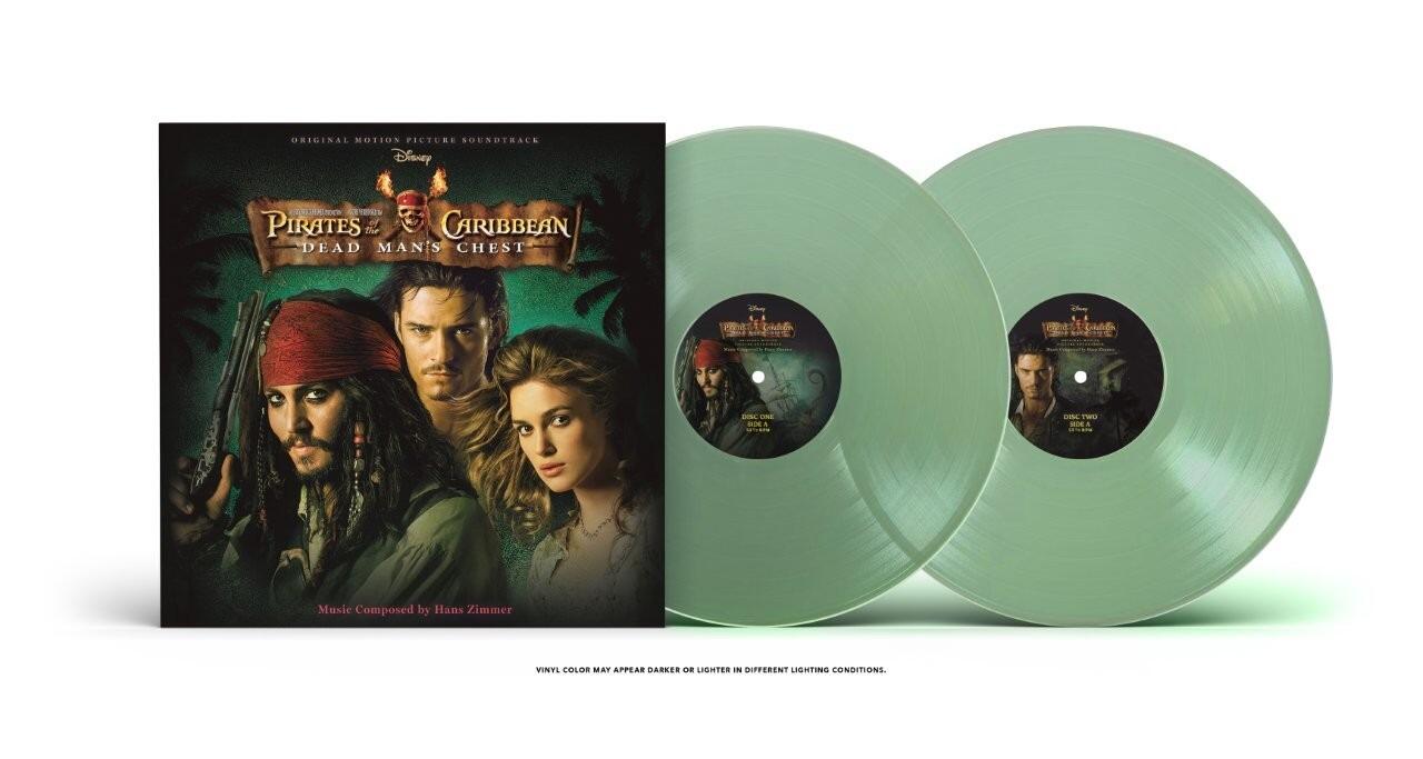 **PRE-ORDER** HANS ZIMMER - Pirates Of The Caribbean : Dead Man's Chest - Expanded Double Transparent Green LP