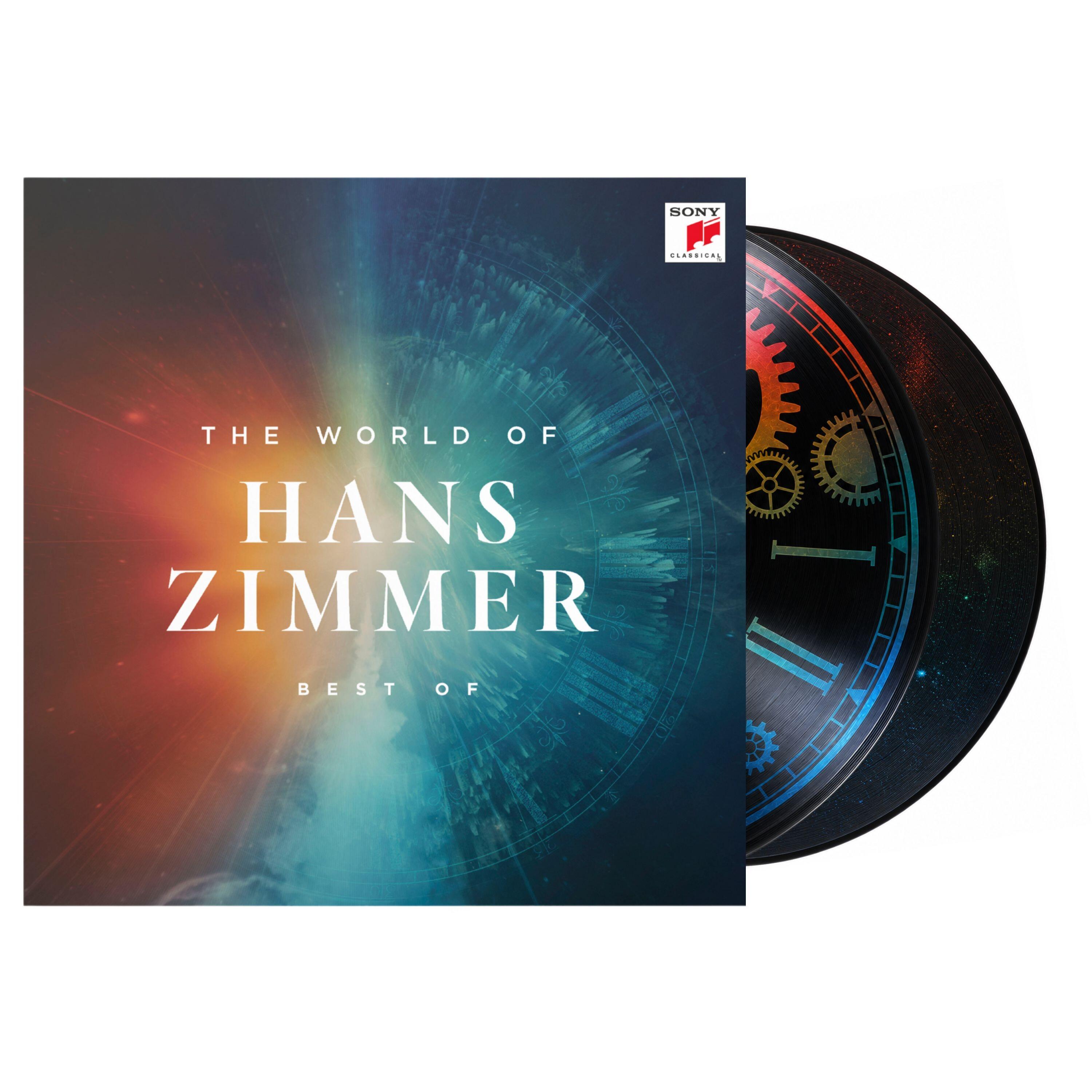 **PRE-ORDER** HANS ZIMMER - The World Of Hans Zimmer - The Best Of - Limited Edition Coloured Laser-Etched Double Vinyl LP