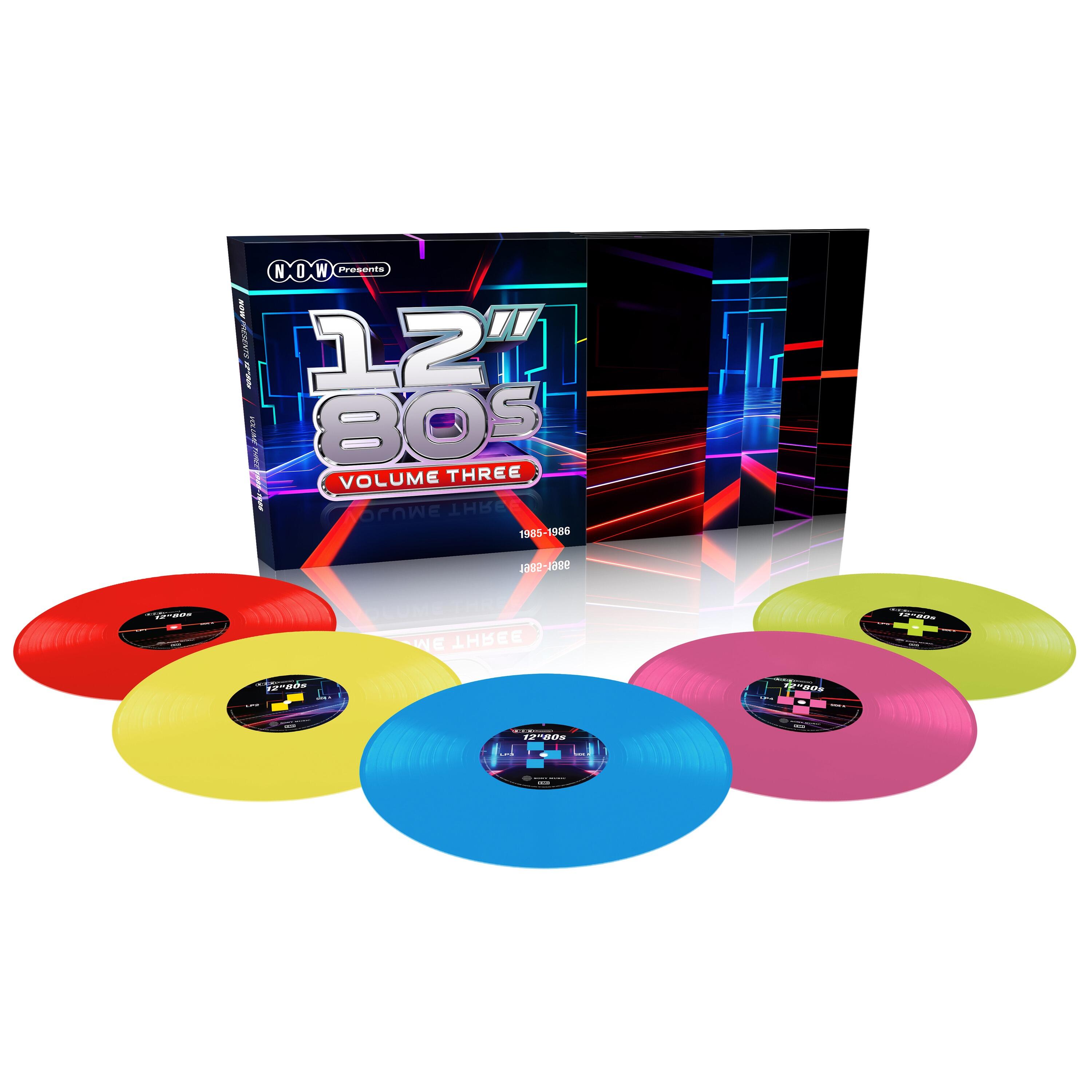NOW Presents…12” 80s: Volume Three – 1985-1986 - 5LP Box Set - Numbered Limited Edition