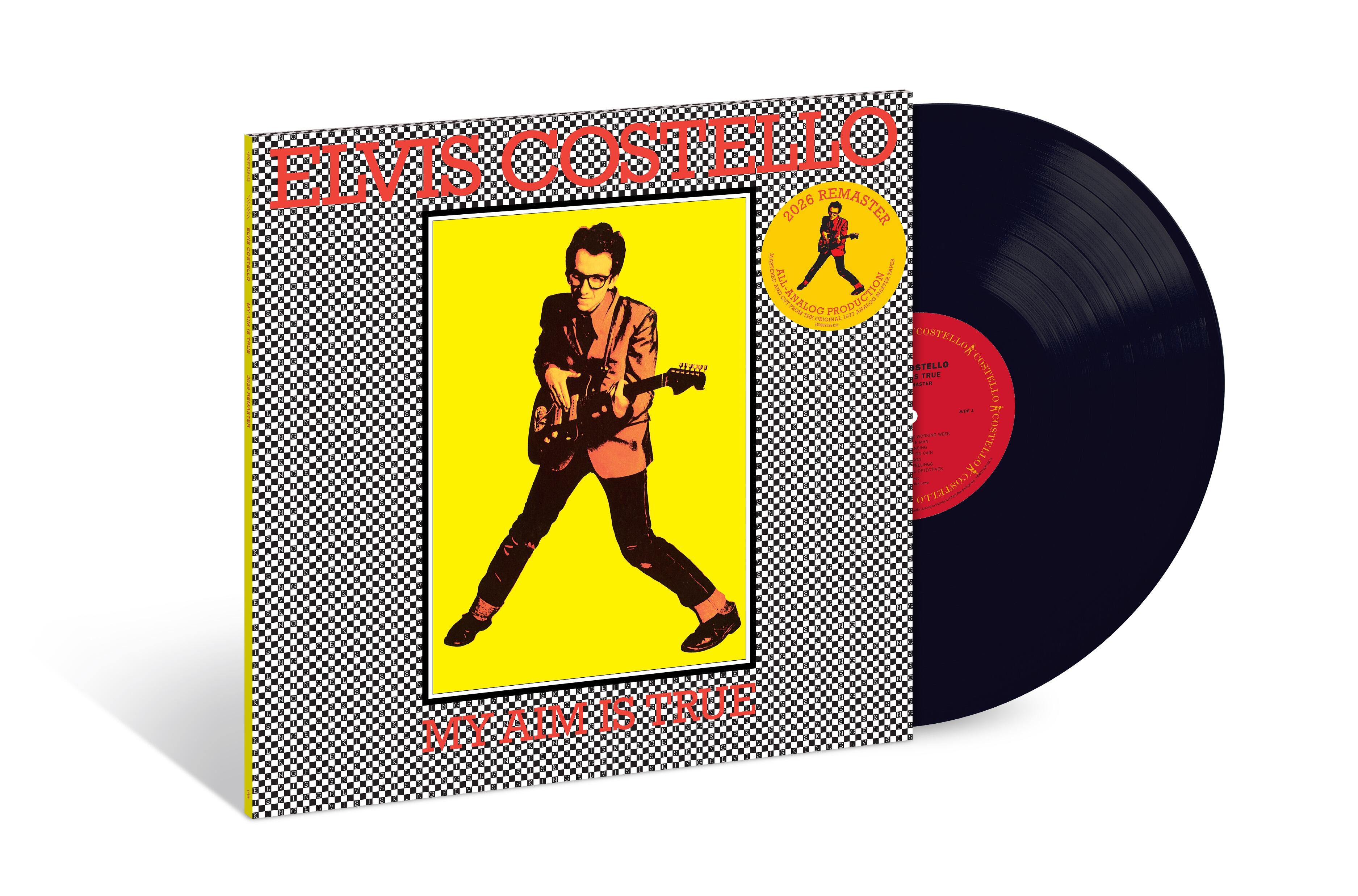 **PRE-ORDER** ELVIS COSTELLO - My Aim Is True - 49th Anniversary 2026 Remaster - 180g Black Vinyl LP
