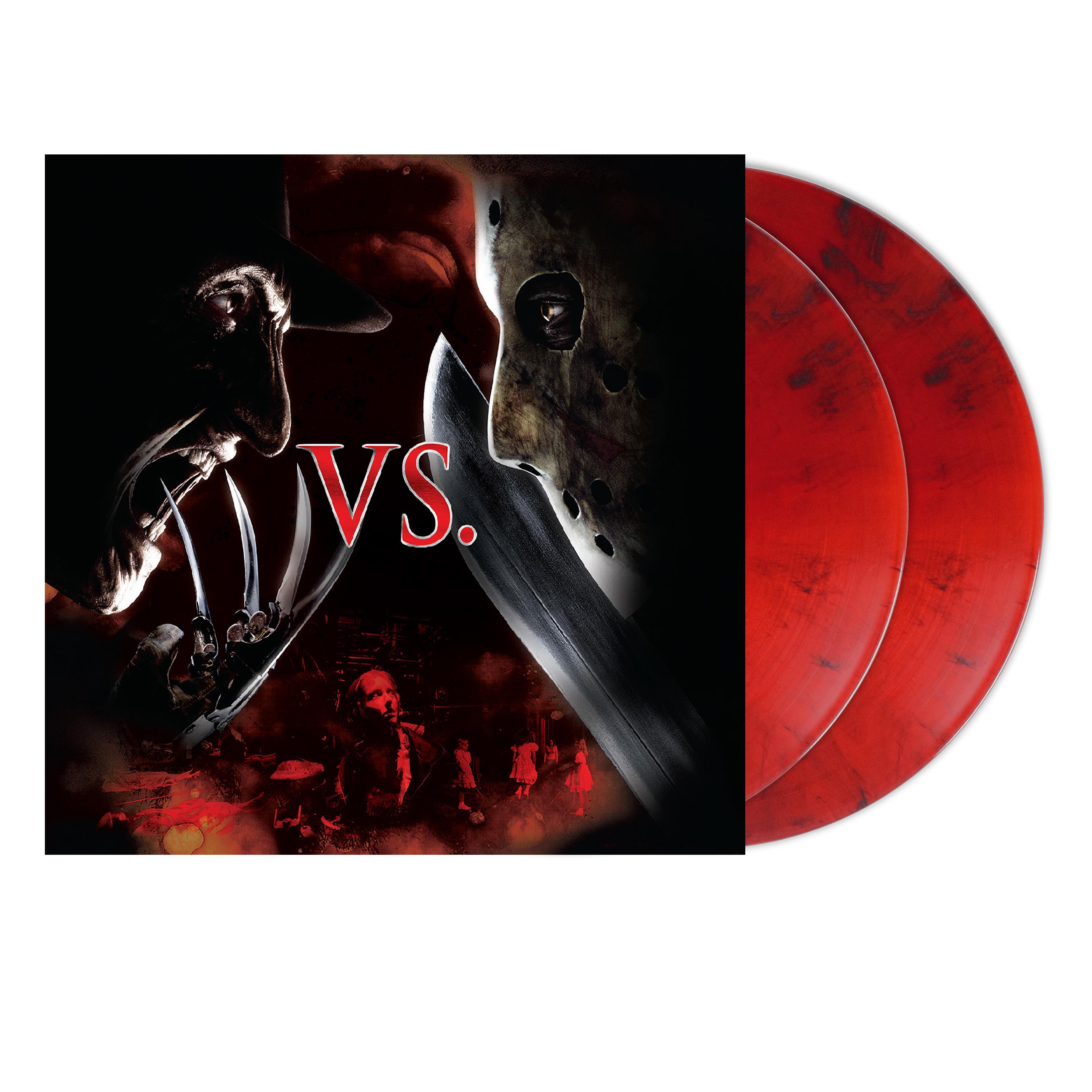 Vynl. フレディ・クルーガー + ジェイソン・ボーキーズ FREDDY VS JASON --The Original Motion Picture Soundtrack (RED