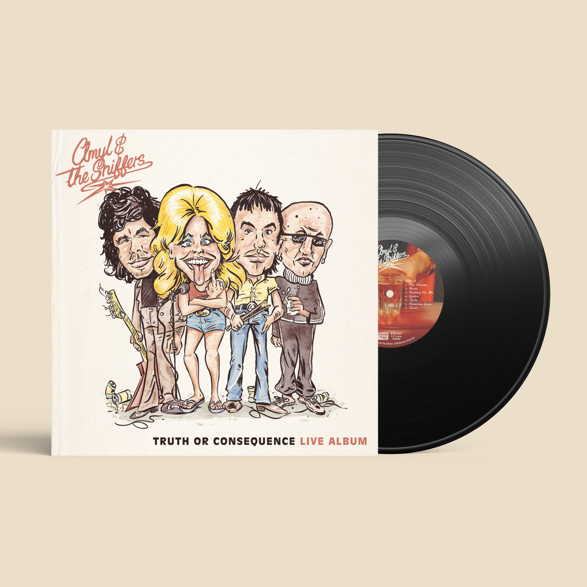 **PRE-ORDER** AMYL AND THE SNIFFERS - Truth Or Consequence (Live From El Coyote) Vinyl LP