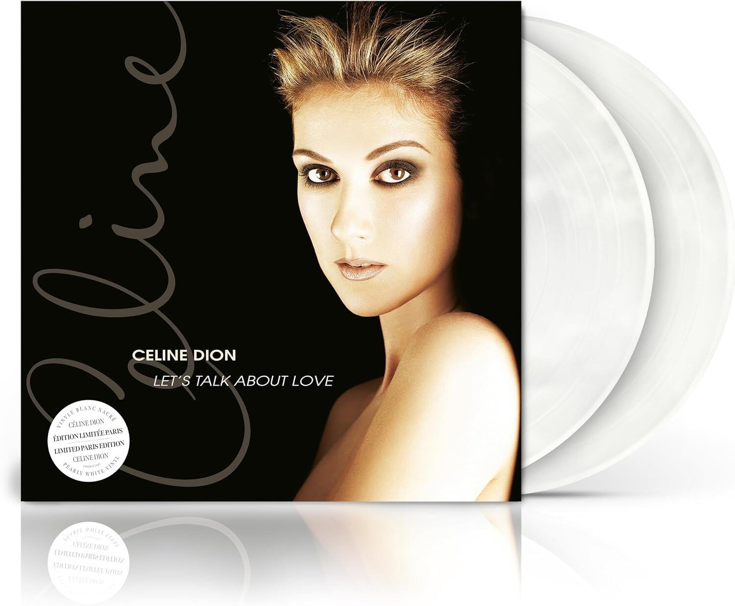 CELINE DION - Let's Talk About Love - Limited Milky Clear 2LP