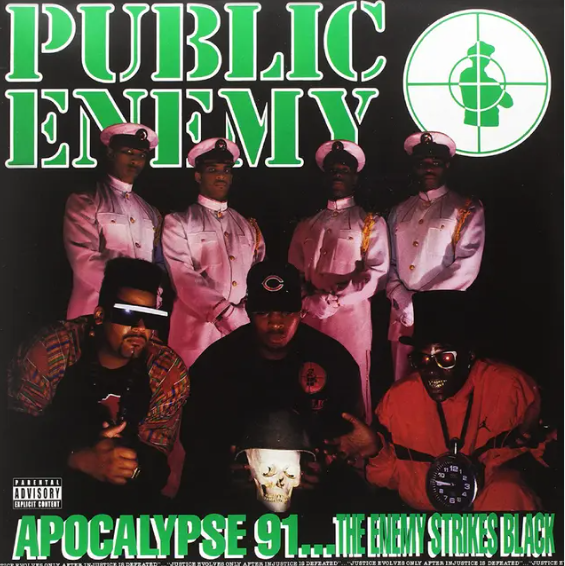 PUBLIC ENEMY - Apocalypse 91: The Enemy Strikes Black - Translucent Green Vinyl LP
