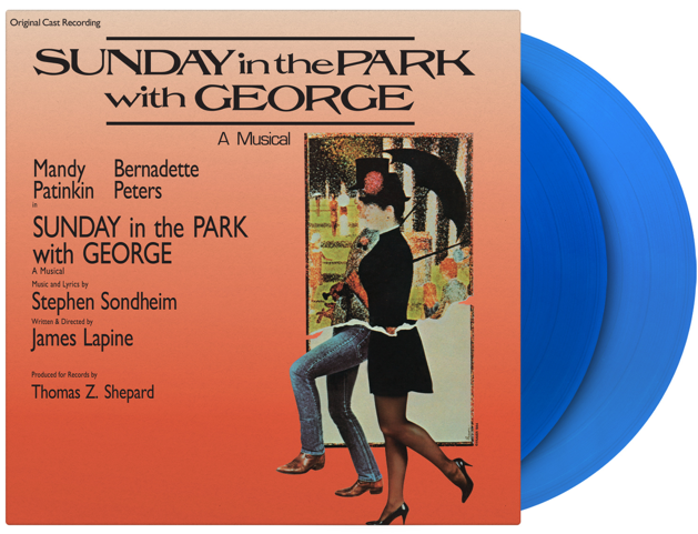 SUNDAY IN THE PARK WITH GEORGE - Original Cast Recording (Music by Stephen Sondheim) - Double Vinyl LP