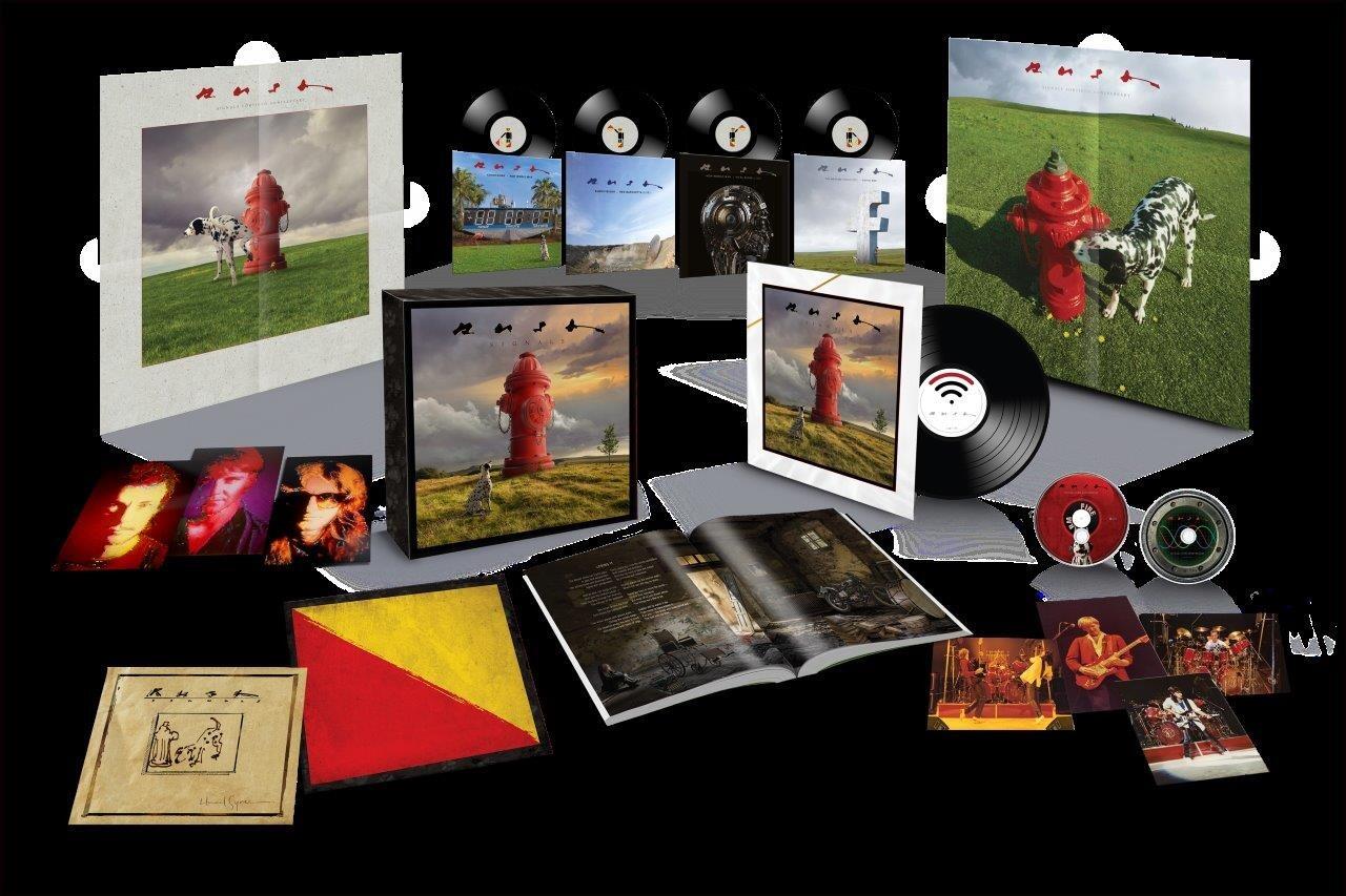 Rush Signals 40th Anniversary Picture Disc Vinyl Lp Deluxe Box Set