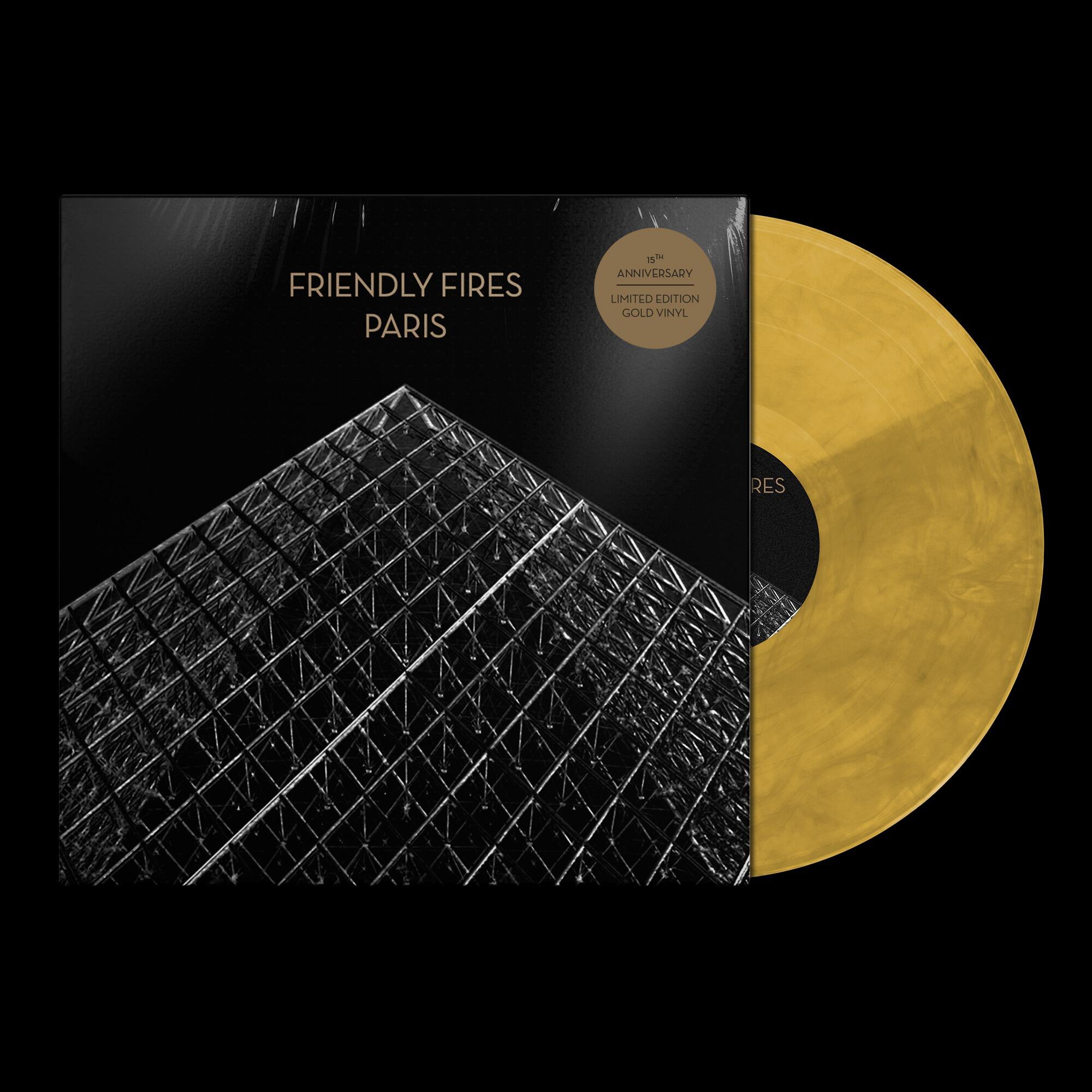 FRIENDLY FIRES - Paris 12" Gold Vinyl