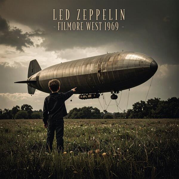 LED ZEPPELIN - Filmore West 1969 (Broadcast Recording) - Clear Vinyl LP