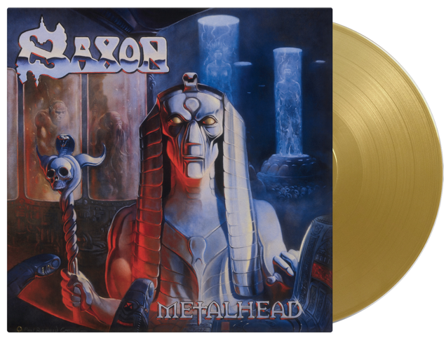 SAXON - Metalhead - Gold Vinyl LP - Limited Numbered Edition