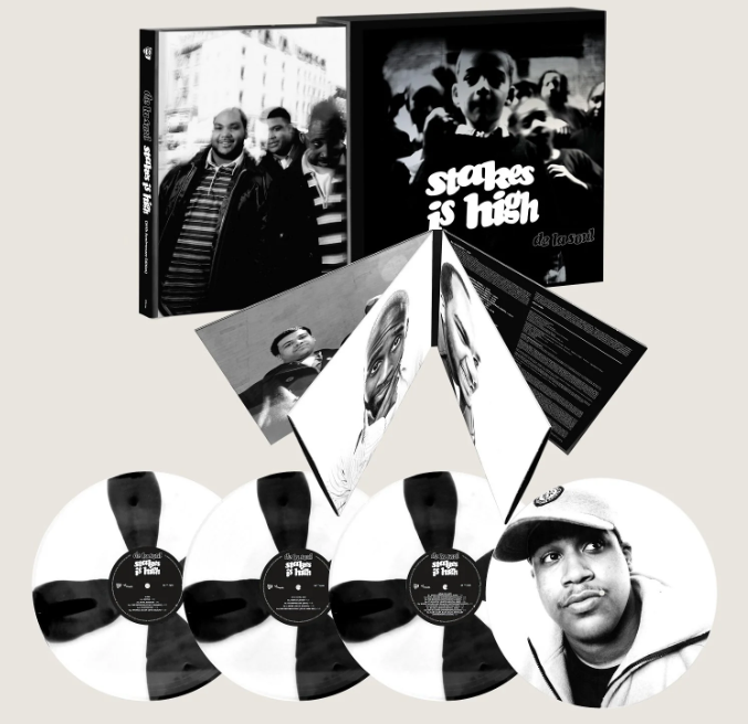 **PRE-ORDER** DE LA SOUL - Stakes Is High - Limited 4LP Box Set with Book - 30th Anniversary