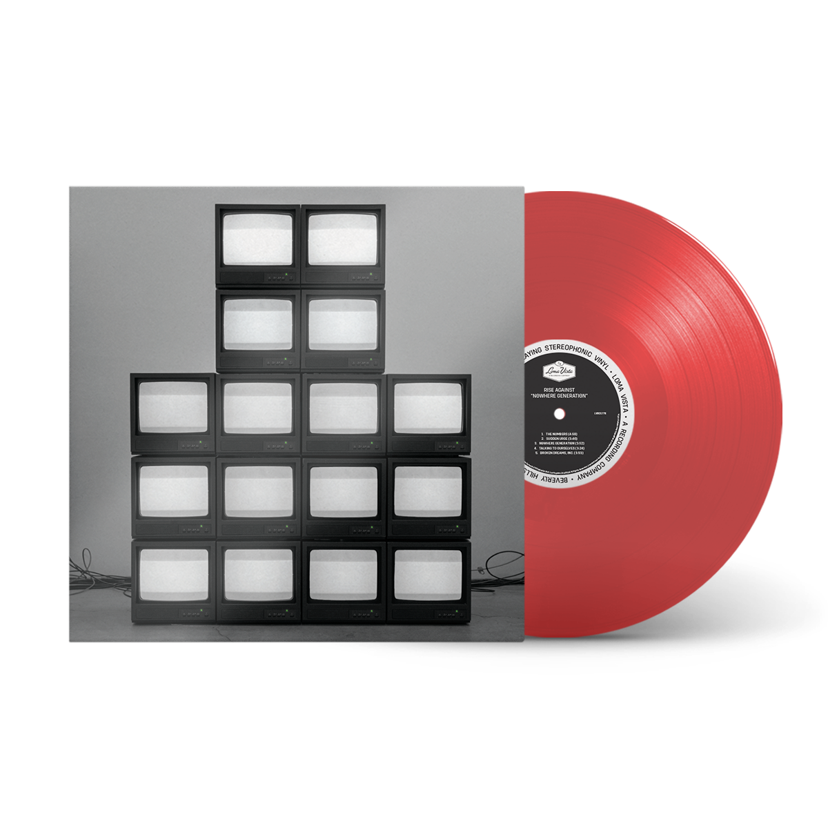 **PREORDER** RISE AGAINST Nowhere Generation Vinyl LP (Red and