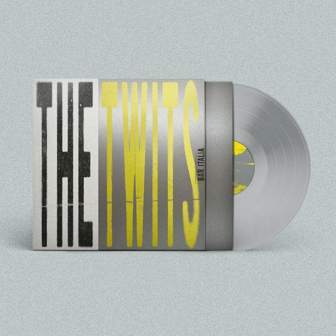 bar italia - The twits - Silver Vinyl LP