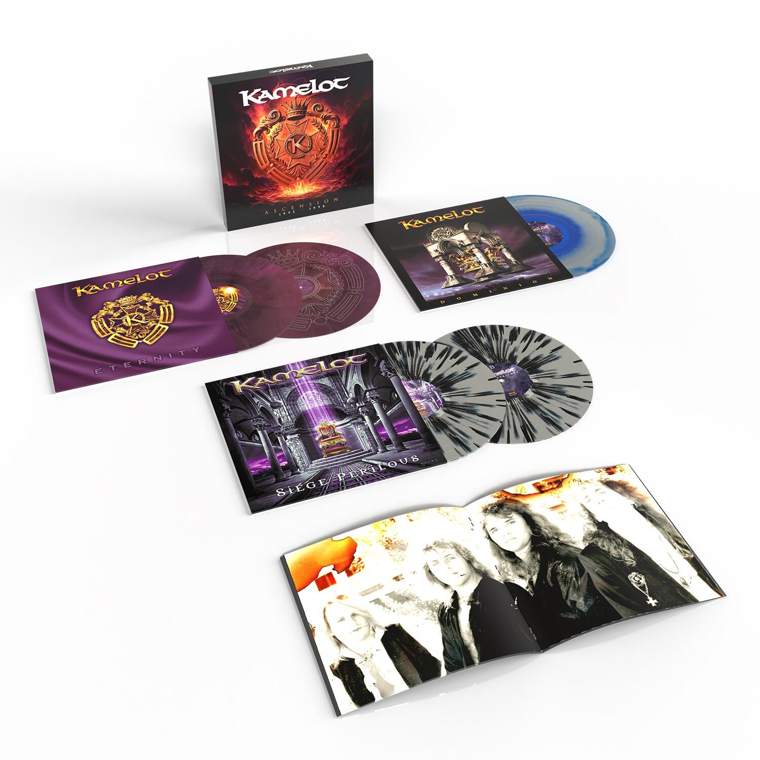 KAMELOT - Ascension (1995 - 1998) [Deluxe Boxset] - 5 Vinyl LP Set