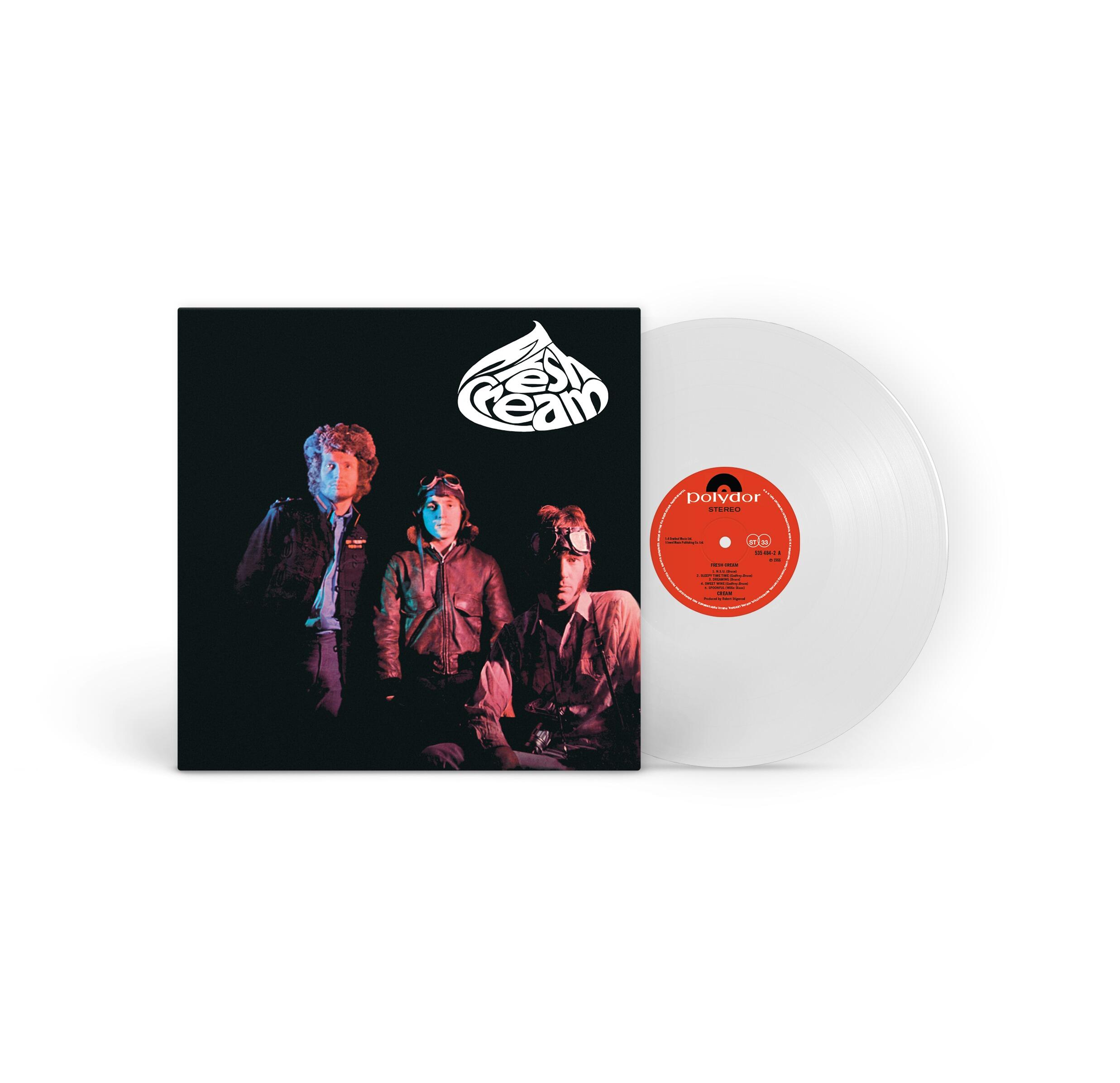CREAM - Fresh Cream - White Vinyl LP