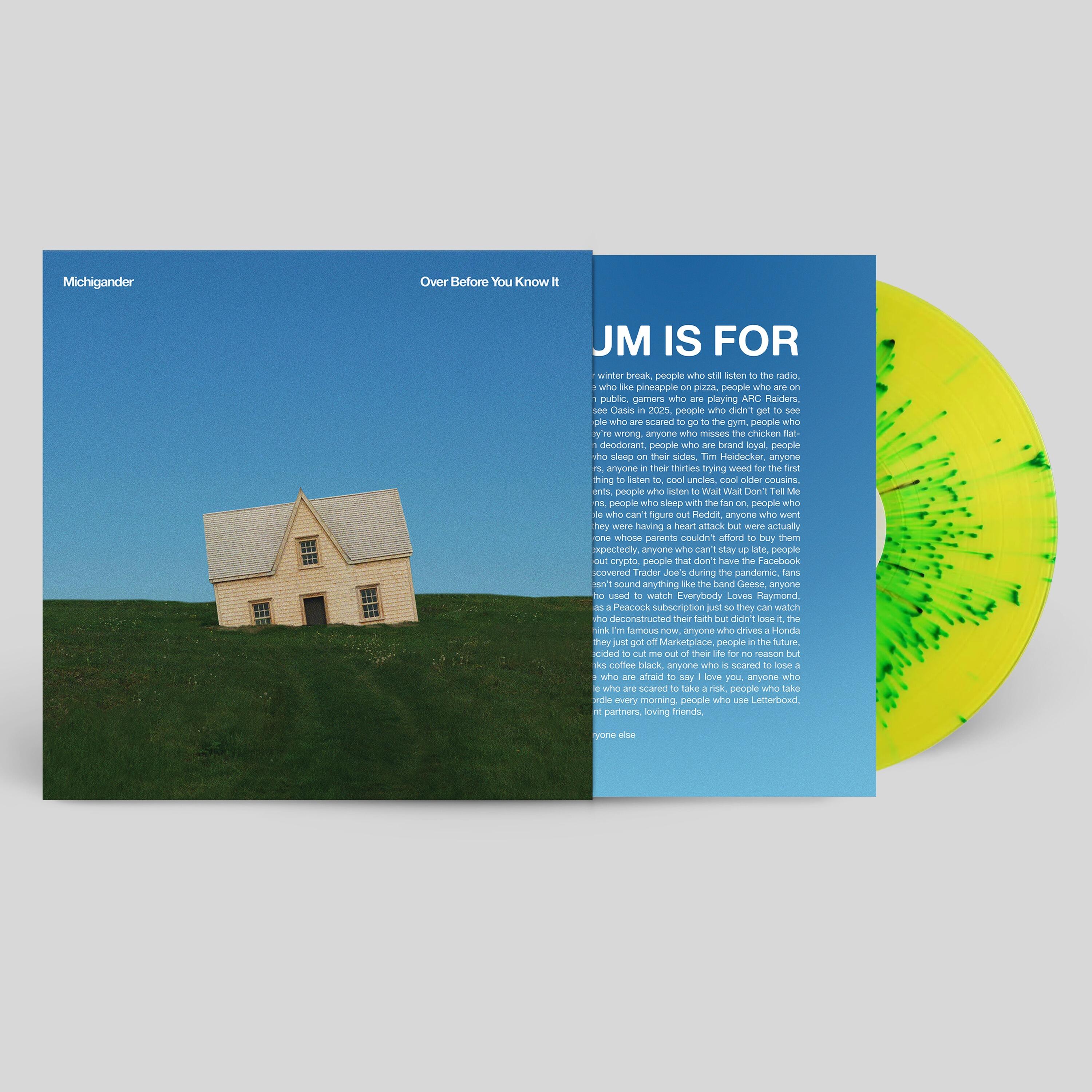 **PRE-ORDER** MICHIGANDER - Over Before You Know It - Vinyl LP