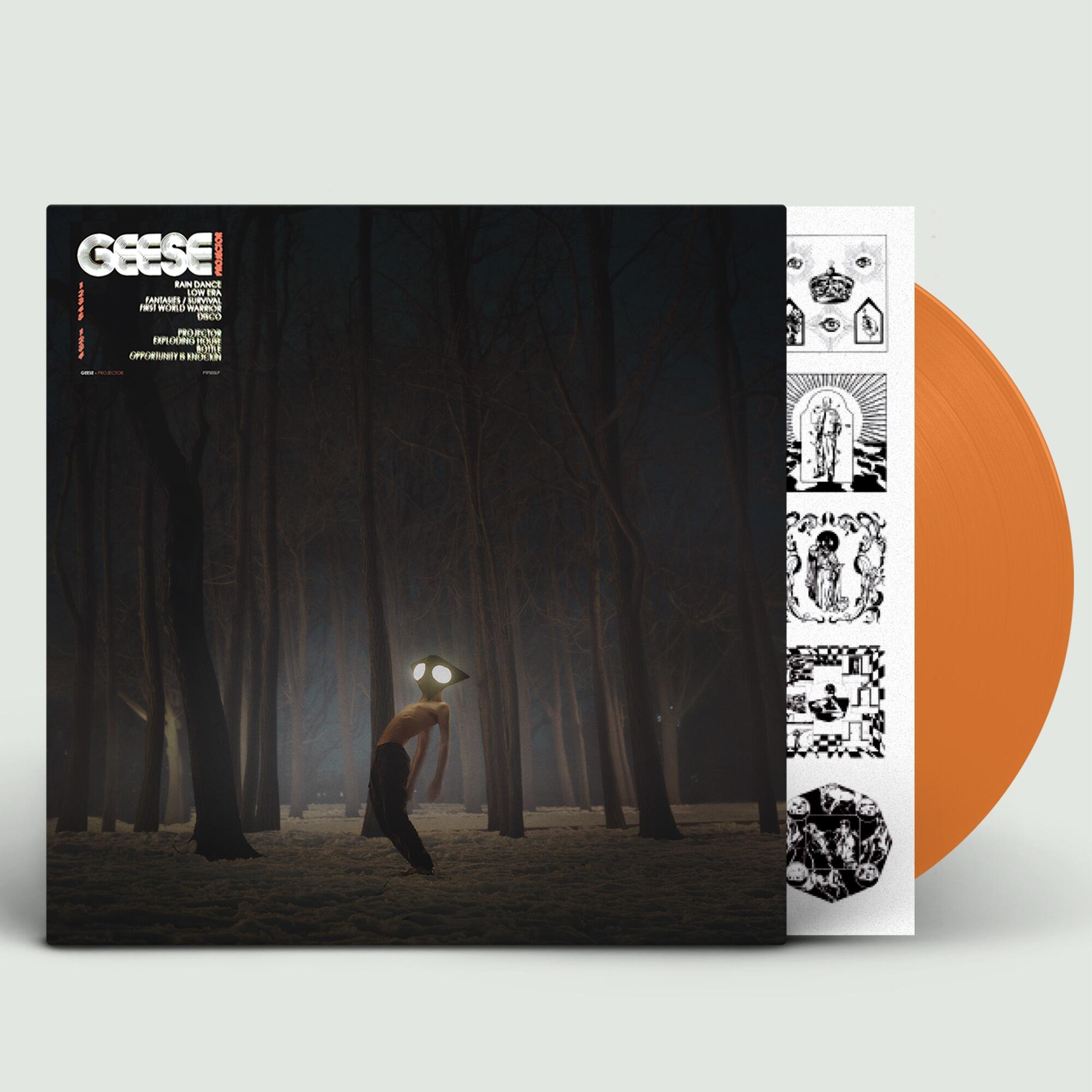 **PRE-ORDER** GEESE - Projector - Indies Exclusive Opaque Orange Vinyl LP