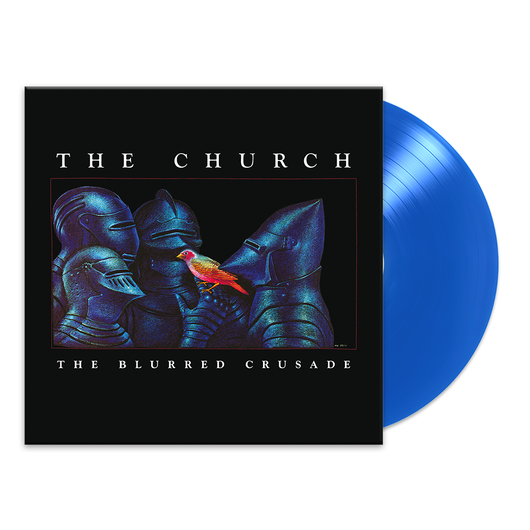 The Church - The Blurred Crusade, Blue Coloured Vinyl LP The Church - The Blurred Crusade, Blue Coloured Vinyl LP