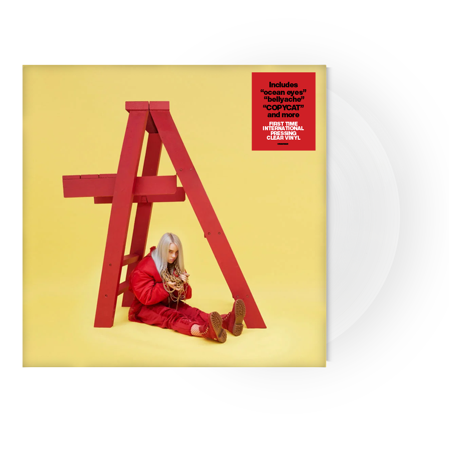 BILLIE EILISH - dont smile at me [first INTL pressing in clear] - Vinyl LP