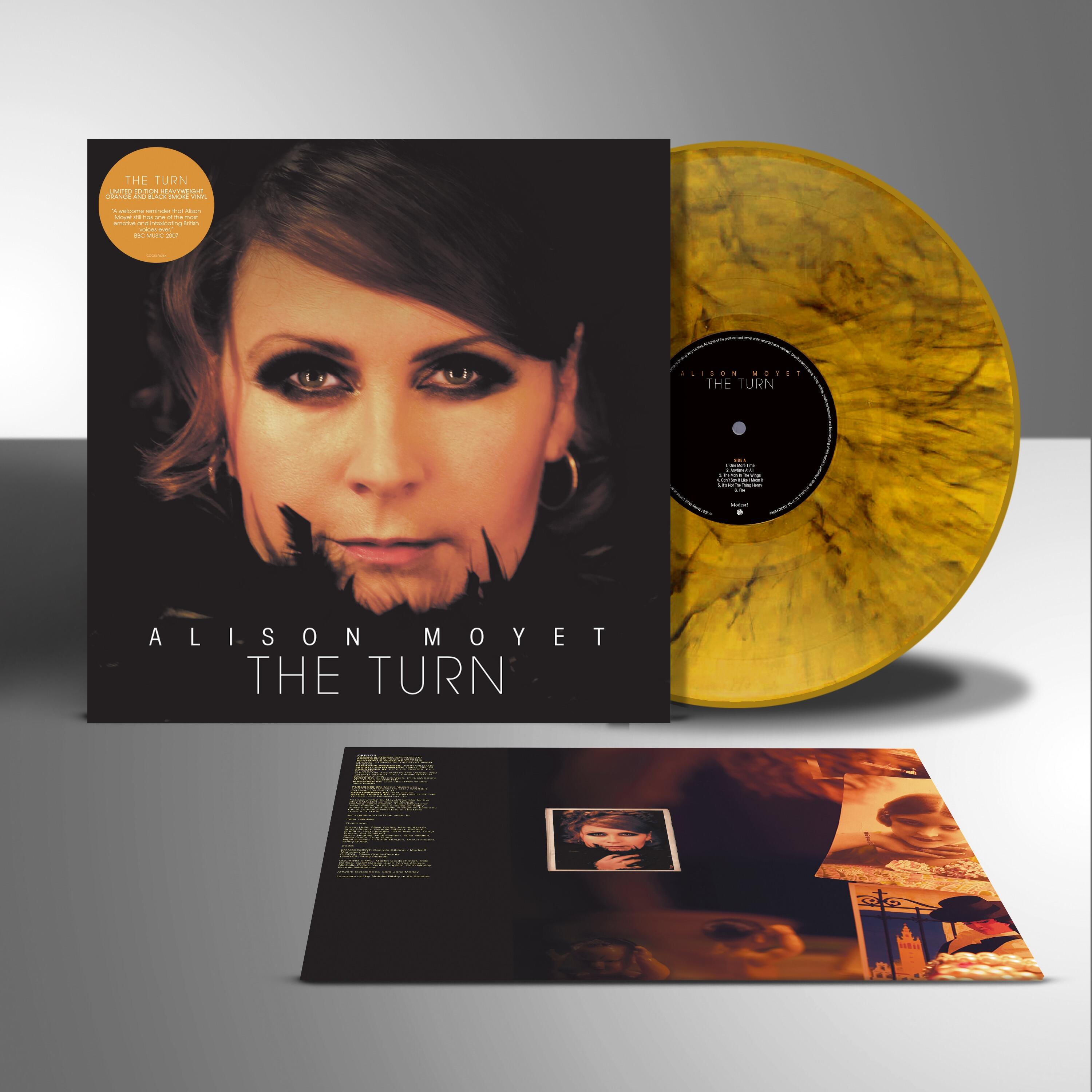 **PRE-ORDER** ALISON MOYET - The Turn - Orange and Black Smoke Vinyl LP