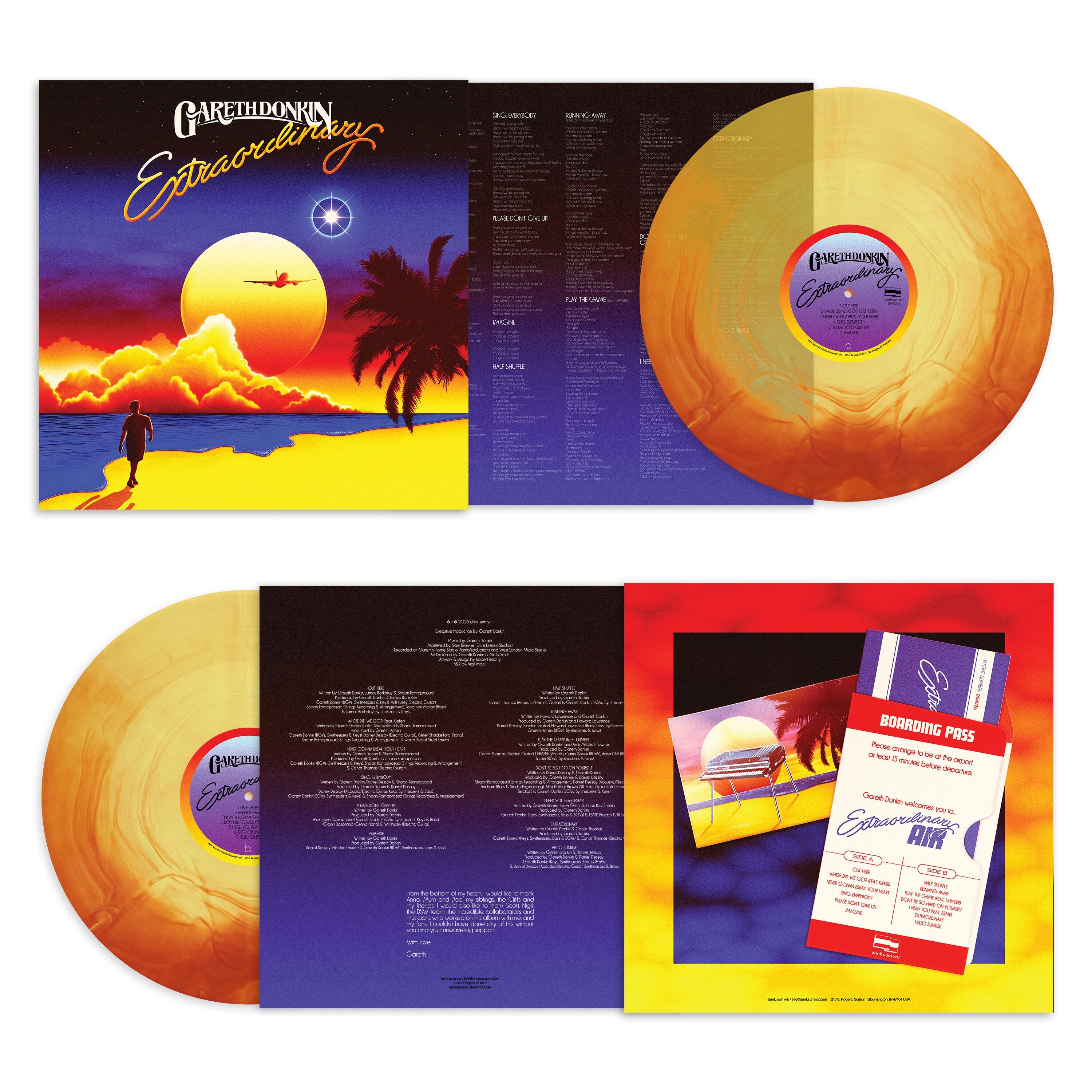 GARETH DONKIN - Extraordinary - Vinyl LP