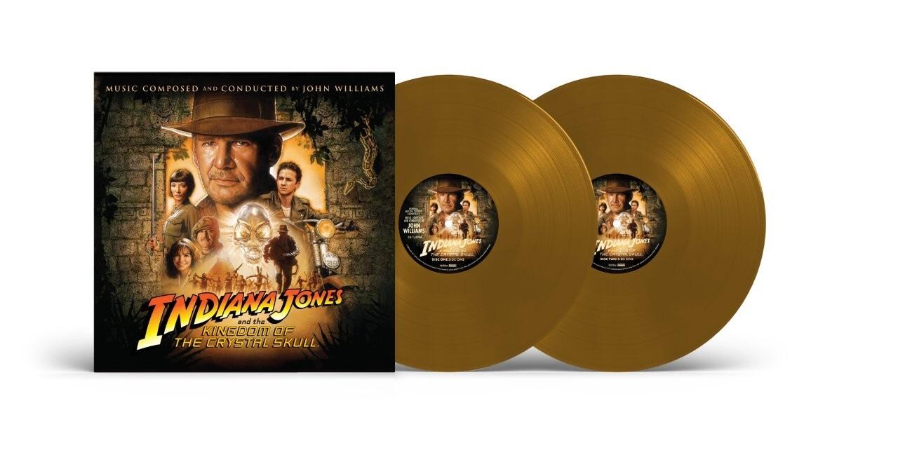 INDIANA JONES AND THE KINGDOM OF THE CRYSTAL SKULL - Motion Picture Soundtrack - Double Bronze Vinyl LP