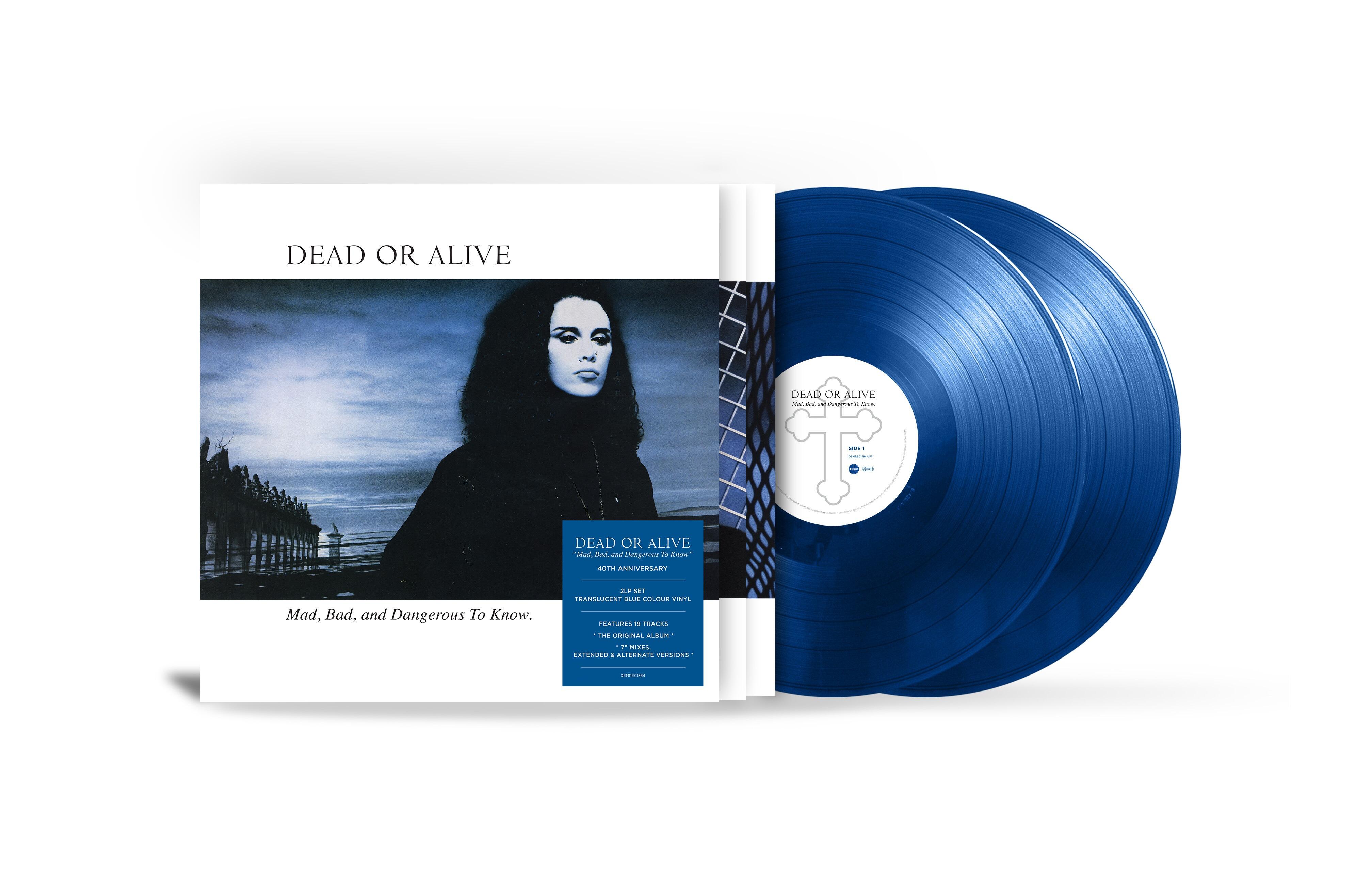 **PRE-ORDER** DEAD OR ALIVE - Mad, Bad And Dangerous To Know - Double Vinyl LP - Expanded