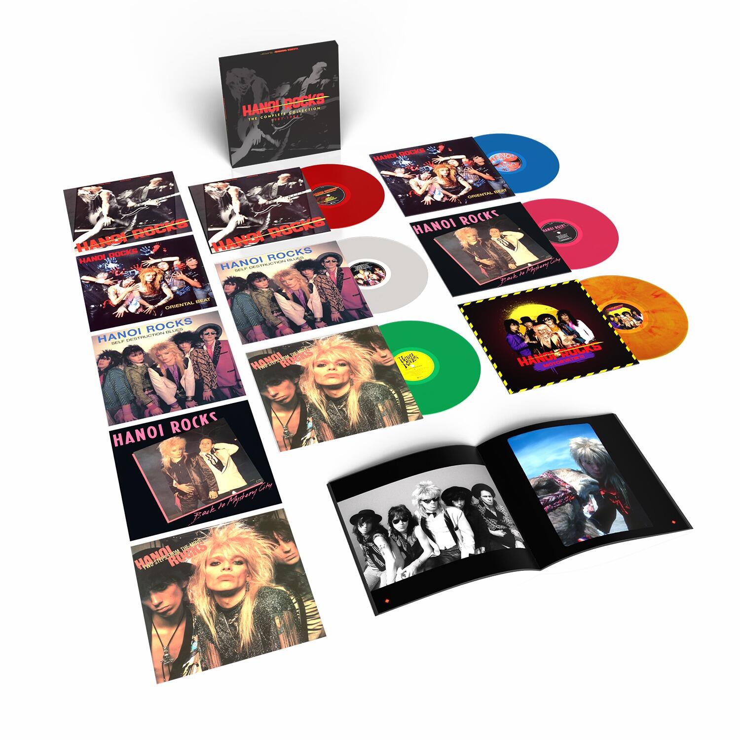 HANOI ROCKS – The Complete Collection 1981-1984 6LP | Revived Vinyl UK